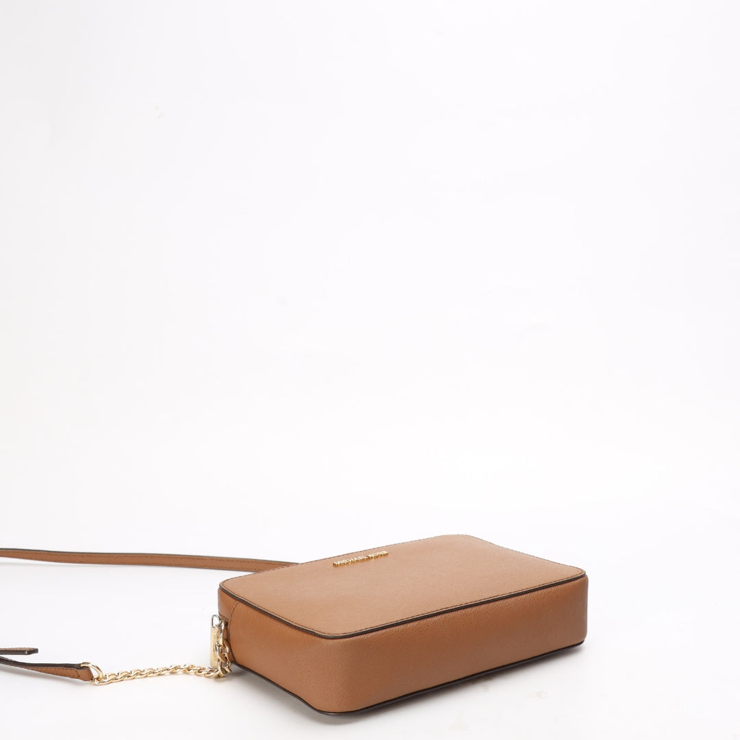 Michael Kors Tan Jet Set Crossbody Bag