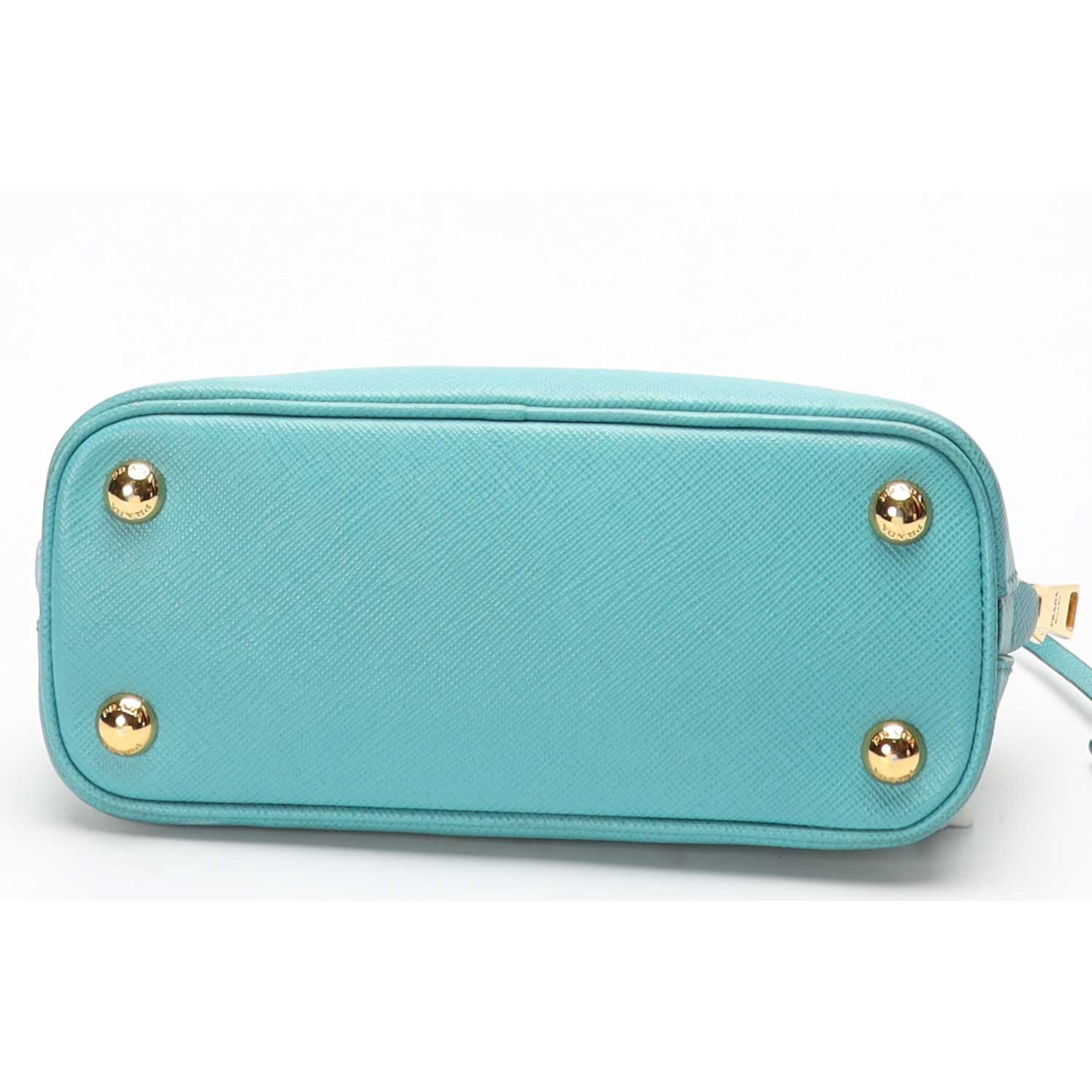 Prada Blue Mini Promenade Satchel Crossbody Bag