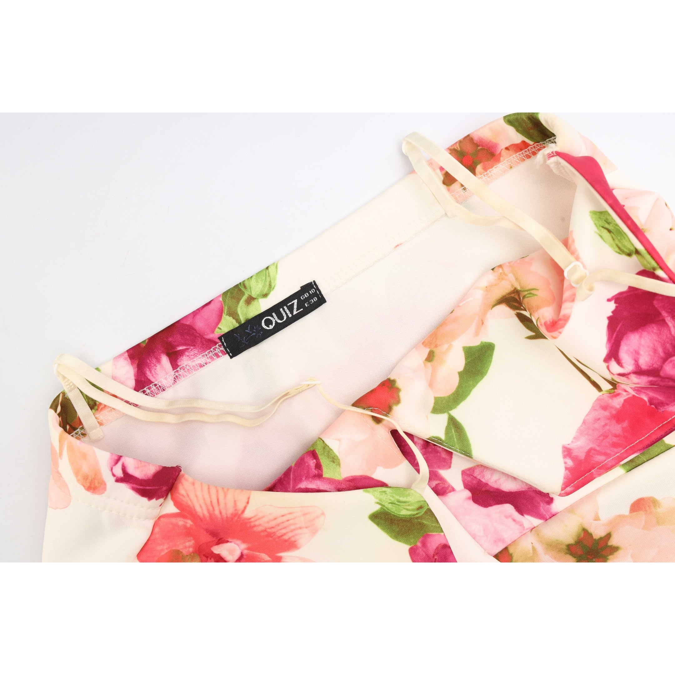 Quiz Pink Floral Bodycon Dress