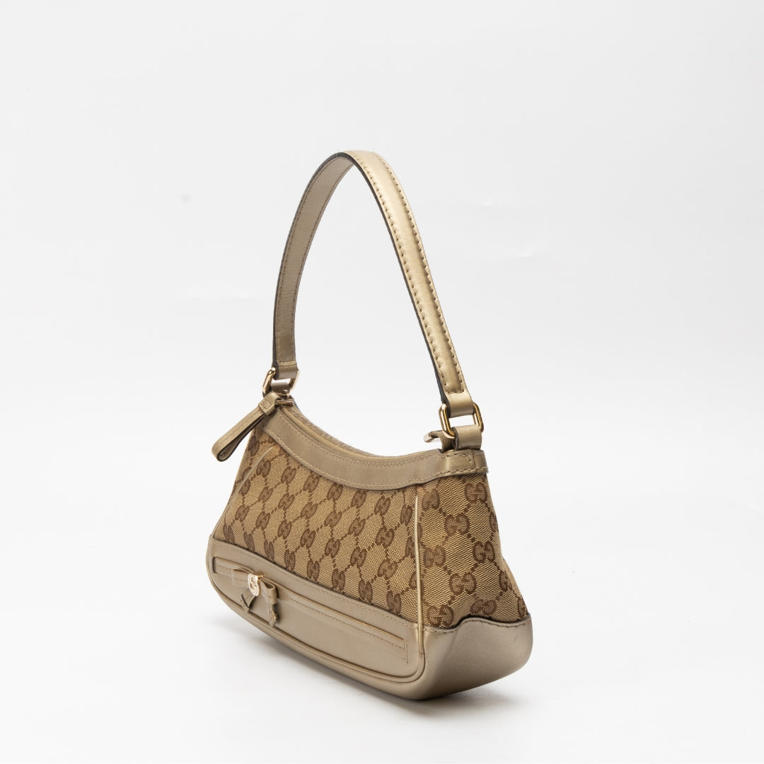 Gucci GG Canvas Small Mayfair Shoulder Bag