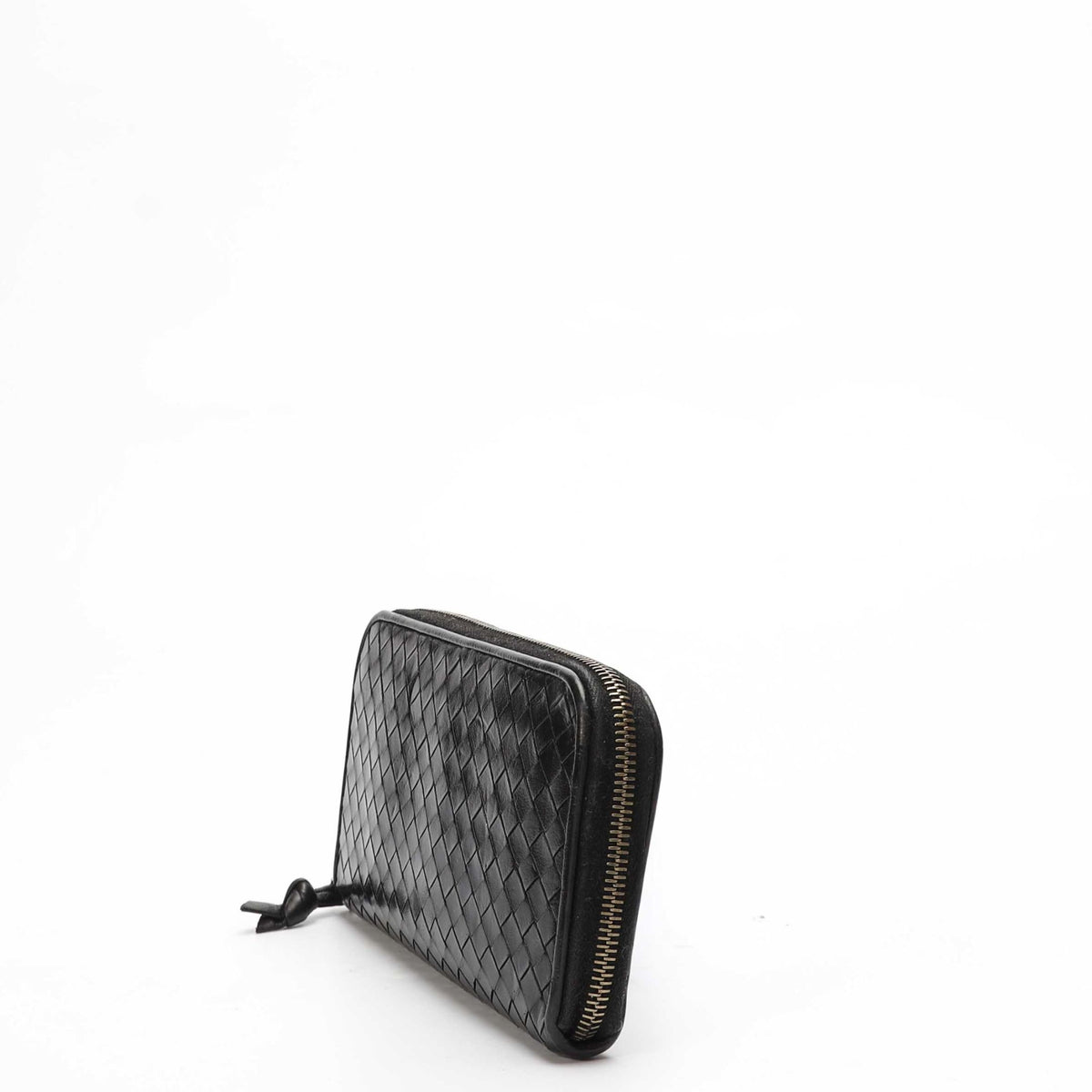 Bottega Veneta Intrecciato Zip Around Wallet