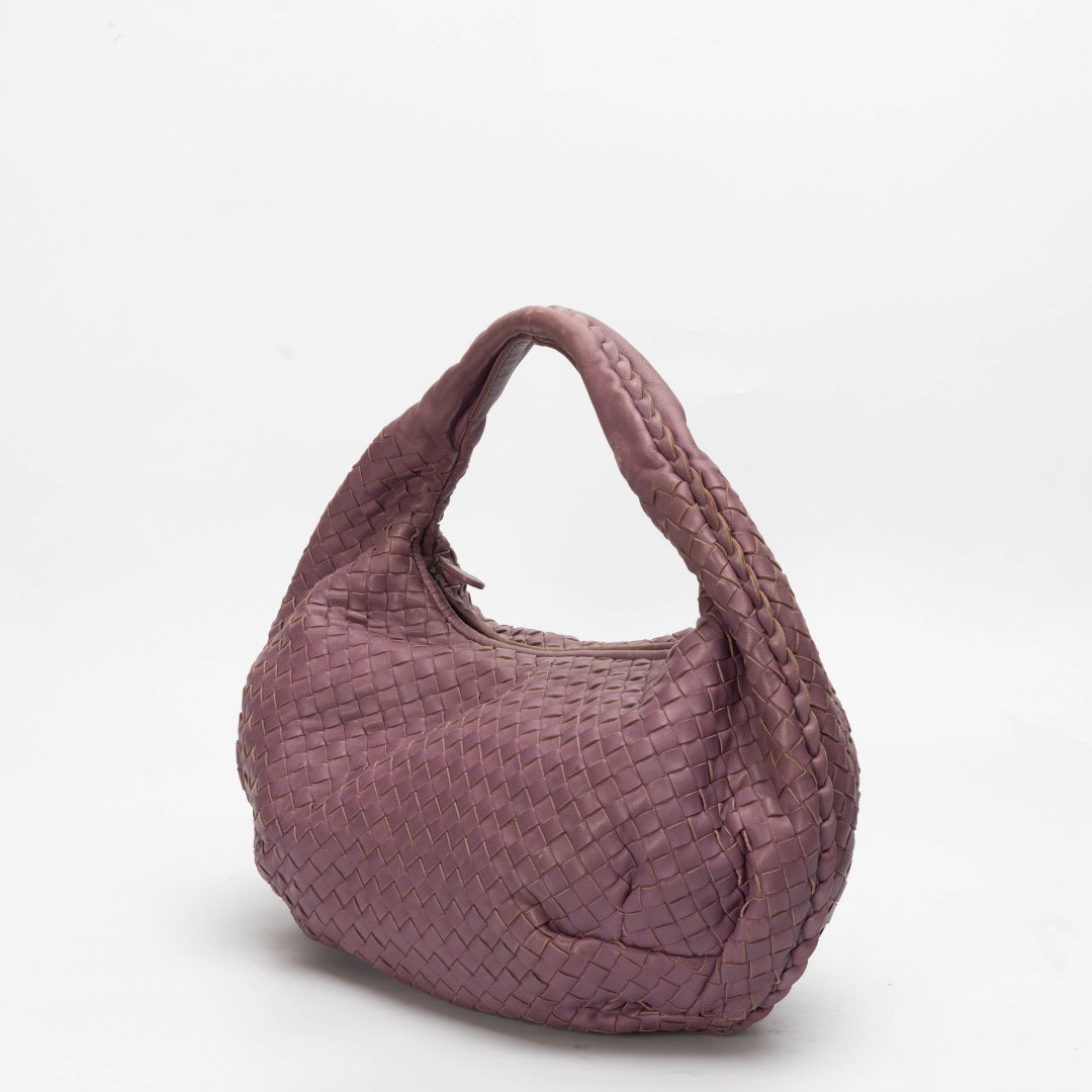 Bottega Veneta Intrecciato Leather Hobo Bag