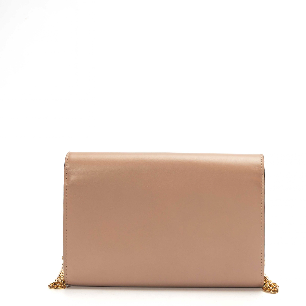 Louis Vuitton Chain Louise Beige Studded Crossbody Bag