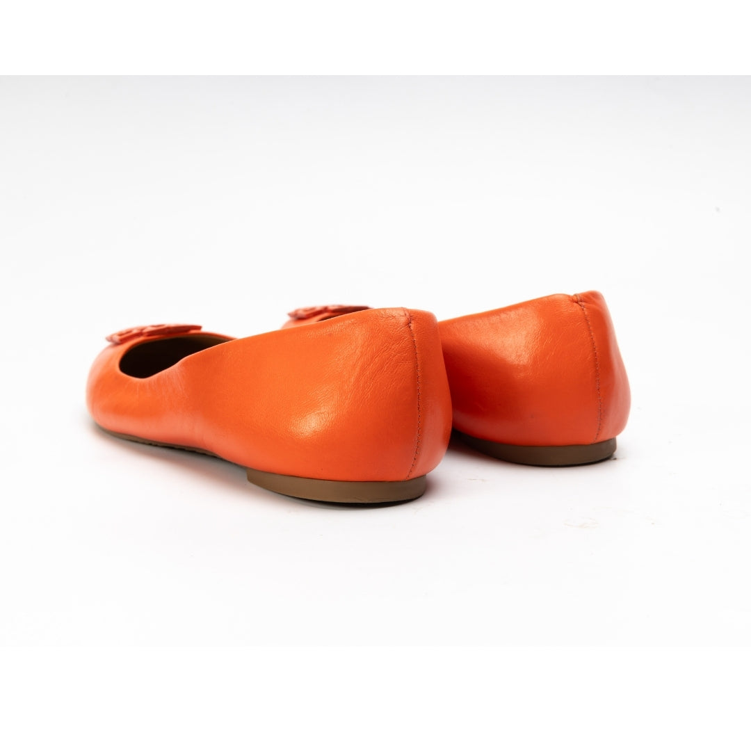 Tory Burch Ines Leather Ballet Flats