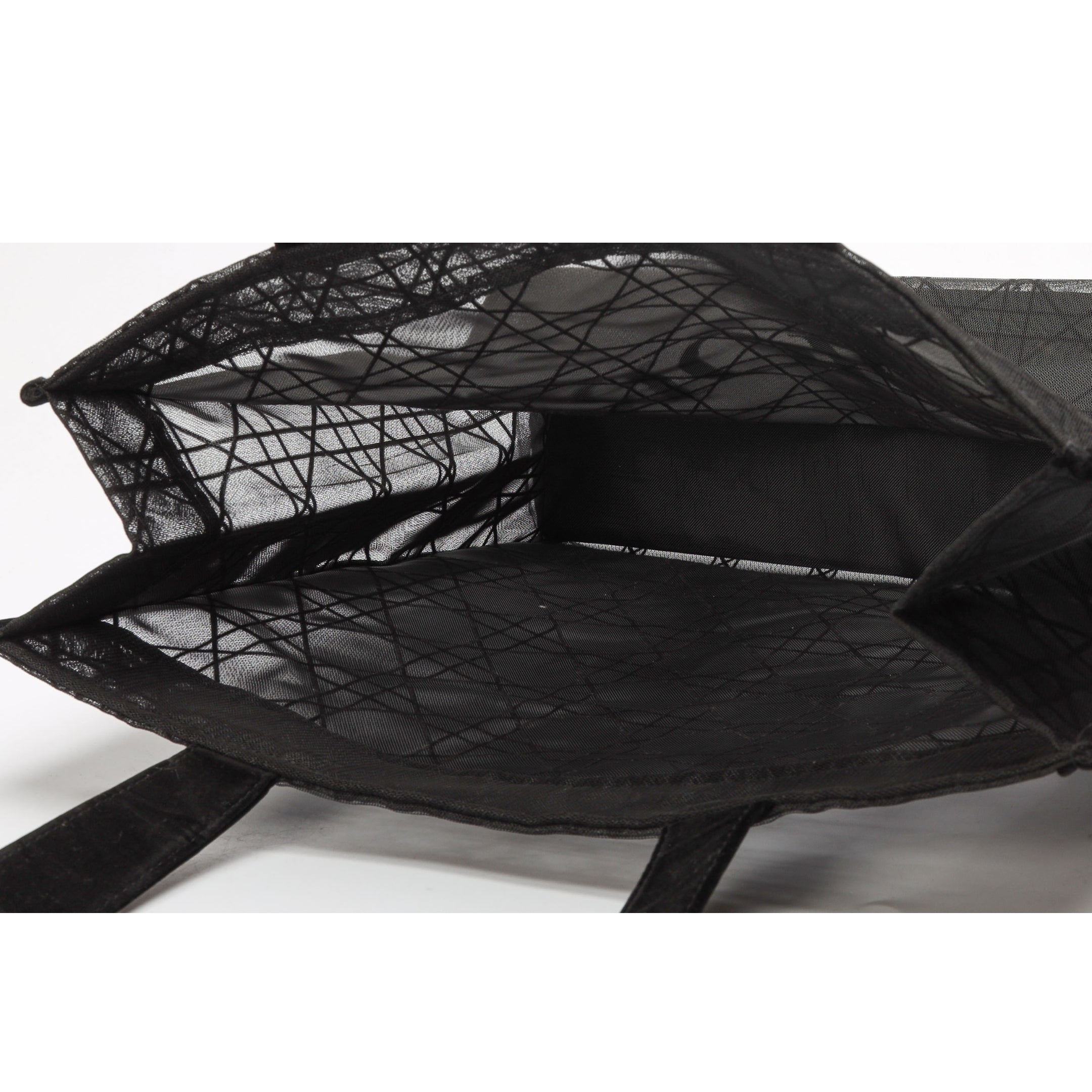 Dior Black Mesh Book Tote
