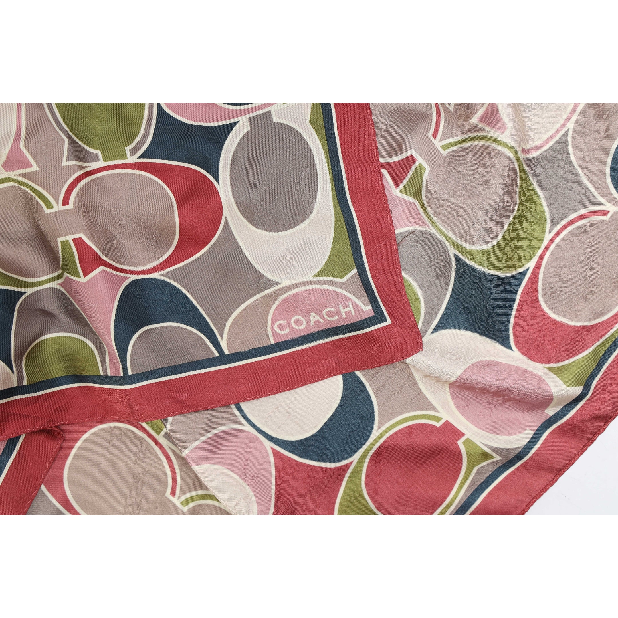 Coach Multicolor C Scarf