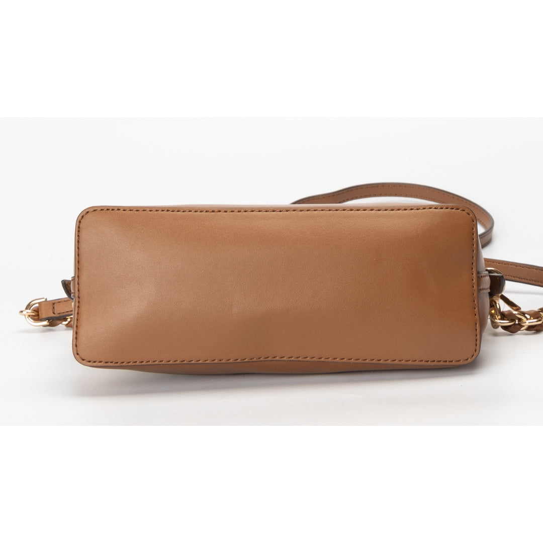Michael Kors Logo Stripe Dome Crossbody Bag