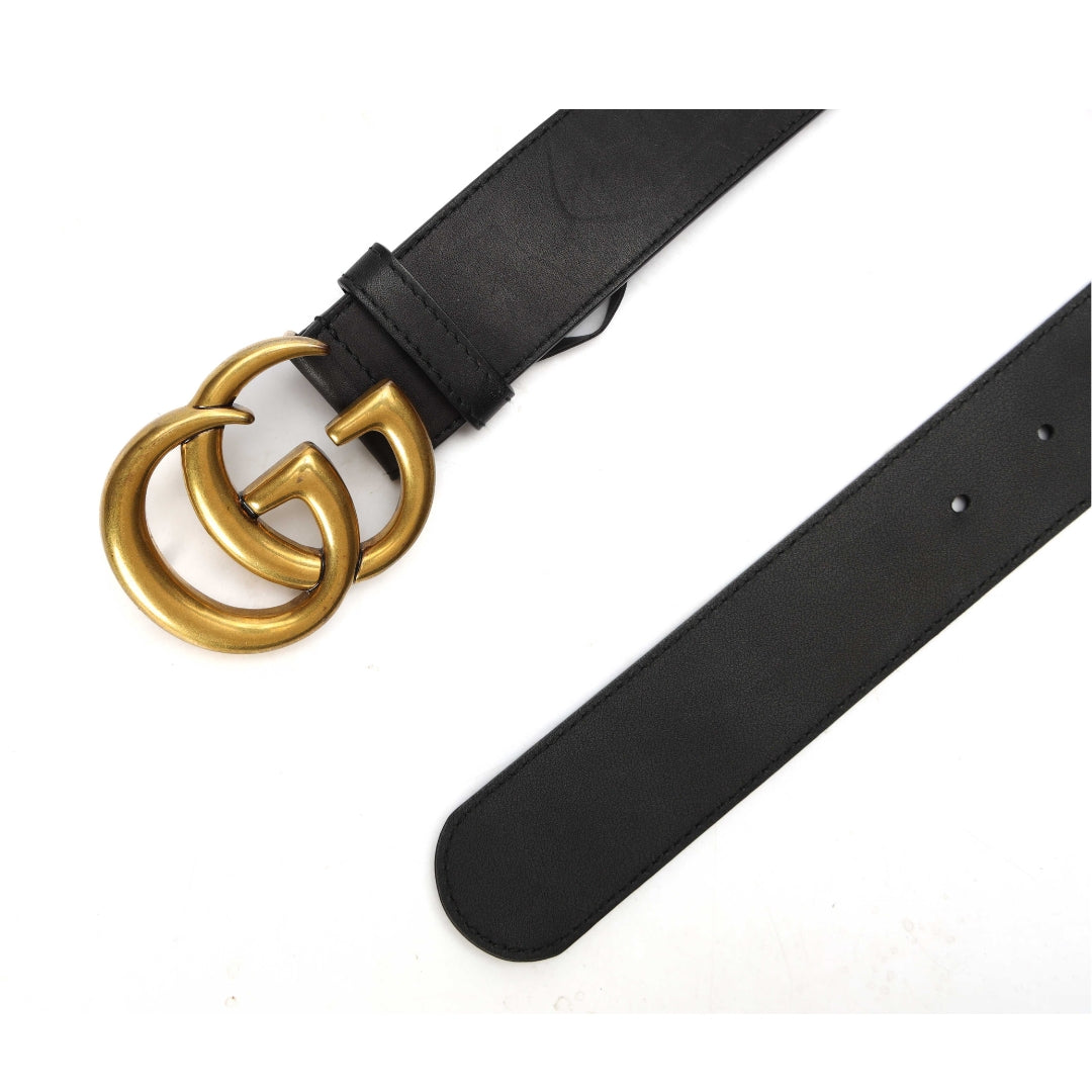 Gucci GG Marmont Shiny Buckle Belt