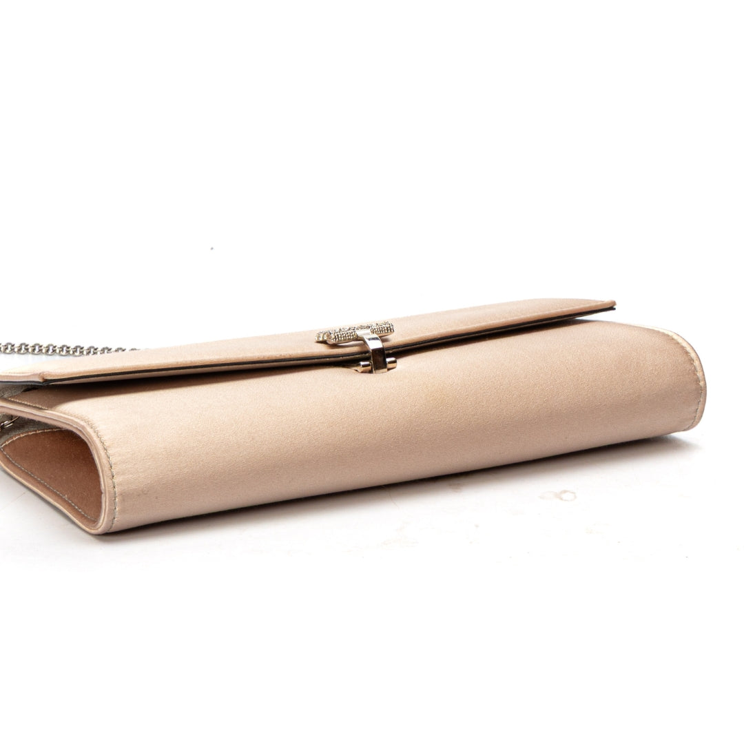 Salvatore Ferragamo Pink Gancini Mini Shoulder Bag