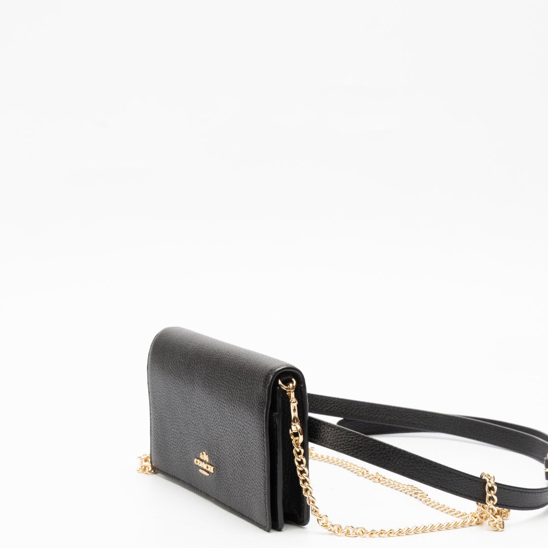 Coach Black Convertible Belt Bag