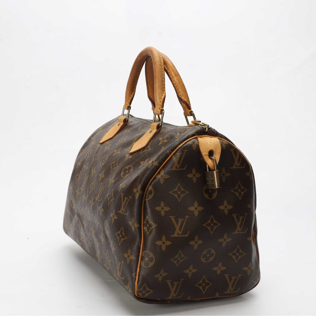 Louis Vuitton Speedy 35 Satchel