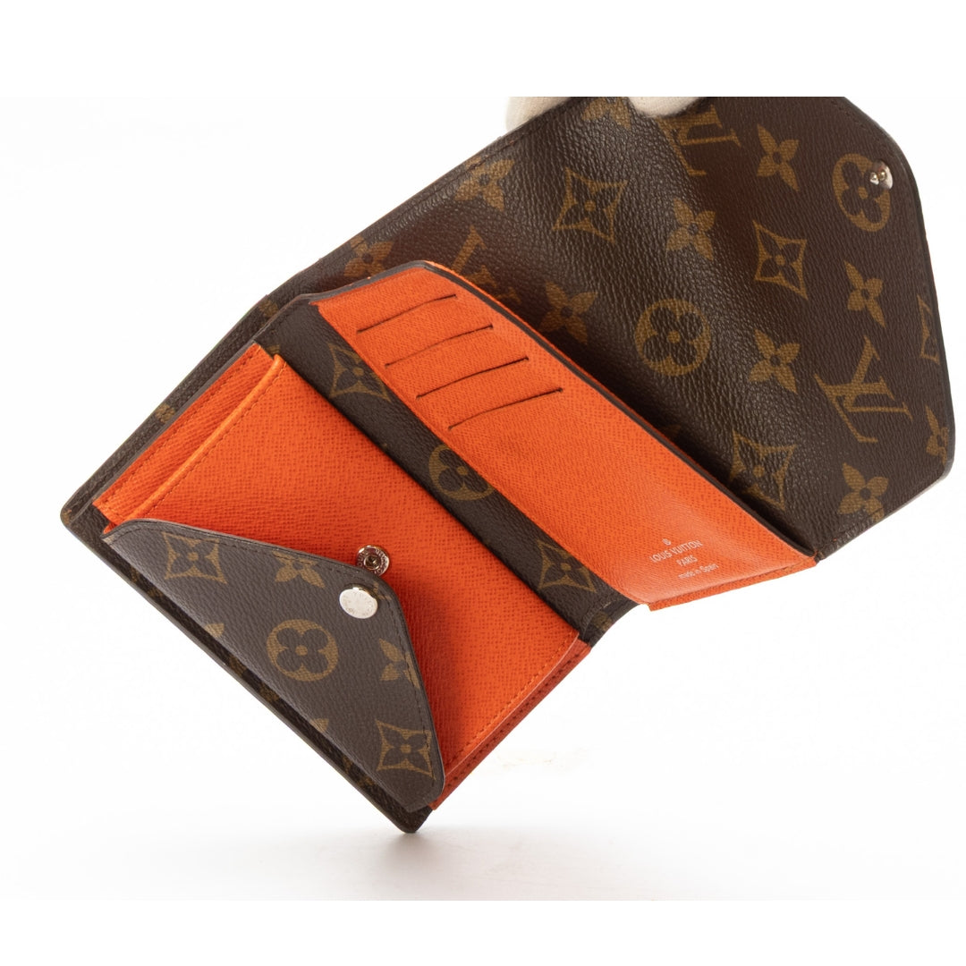 Louis Vuitton Orange Flap Victorine Wallet