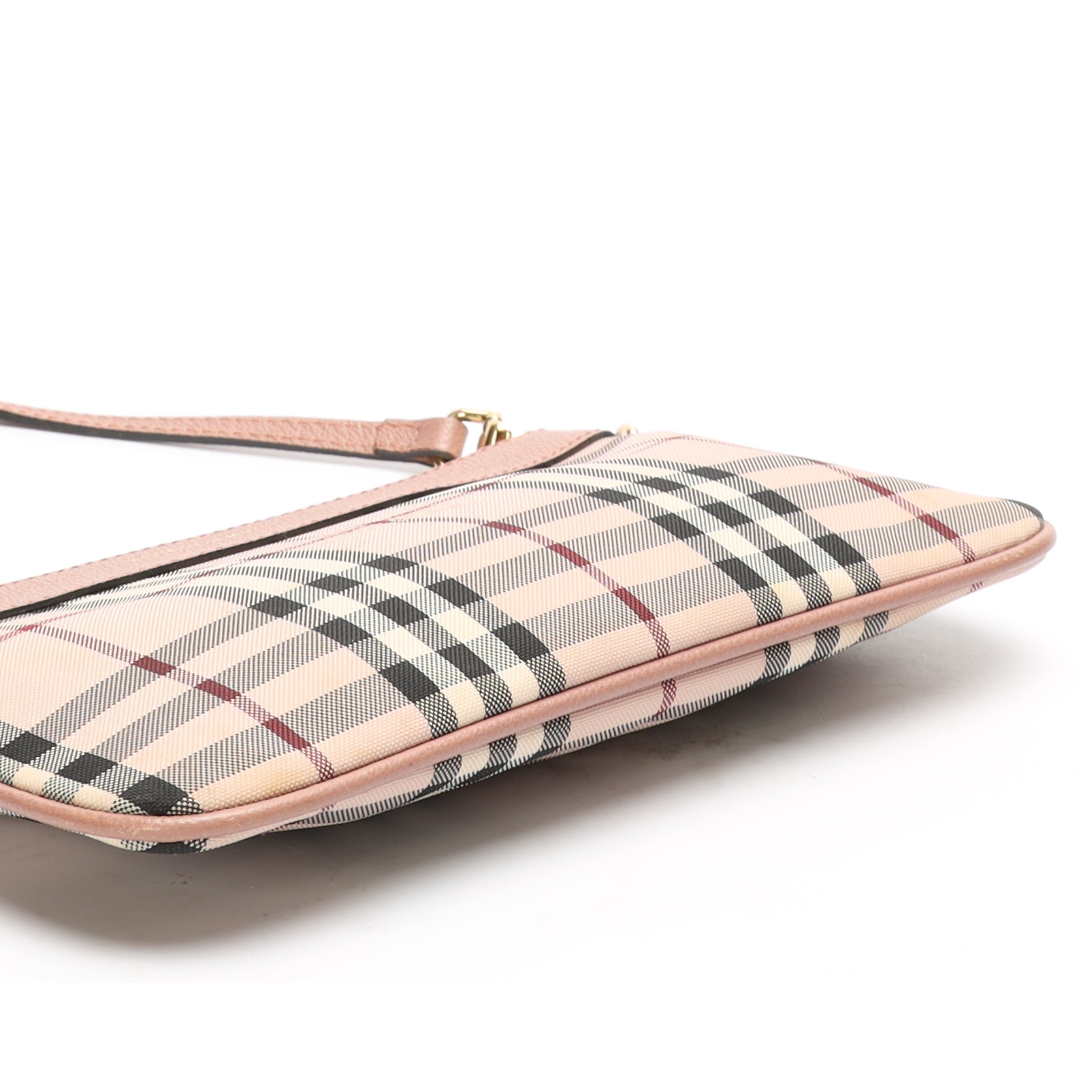 Burberry Pink House Check Crossbody Bag