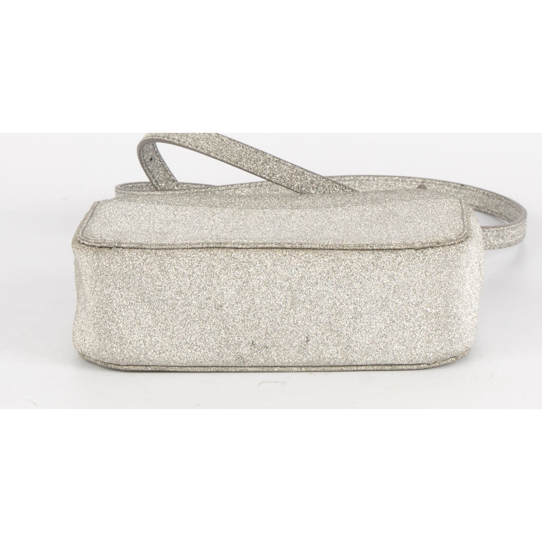 Balenciaga Everyday Glitter Camera Crossbody Bag