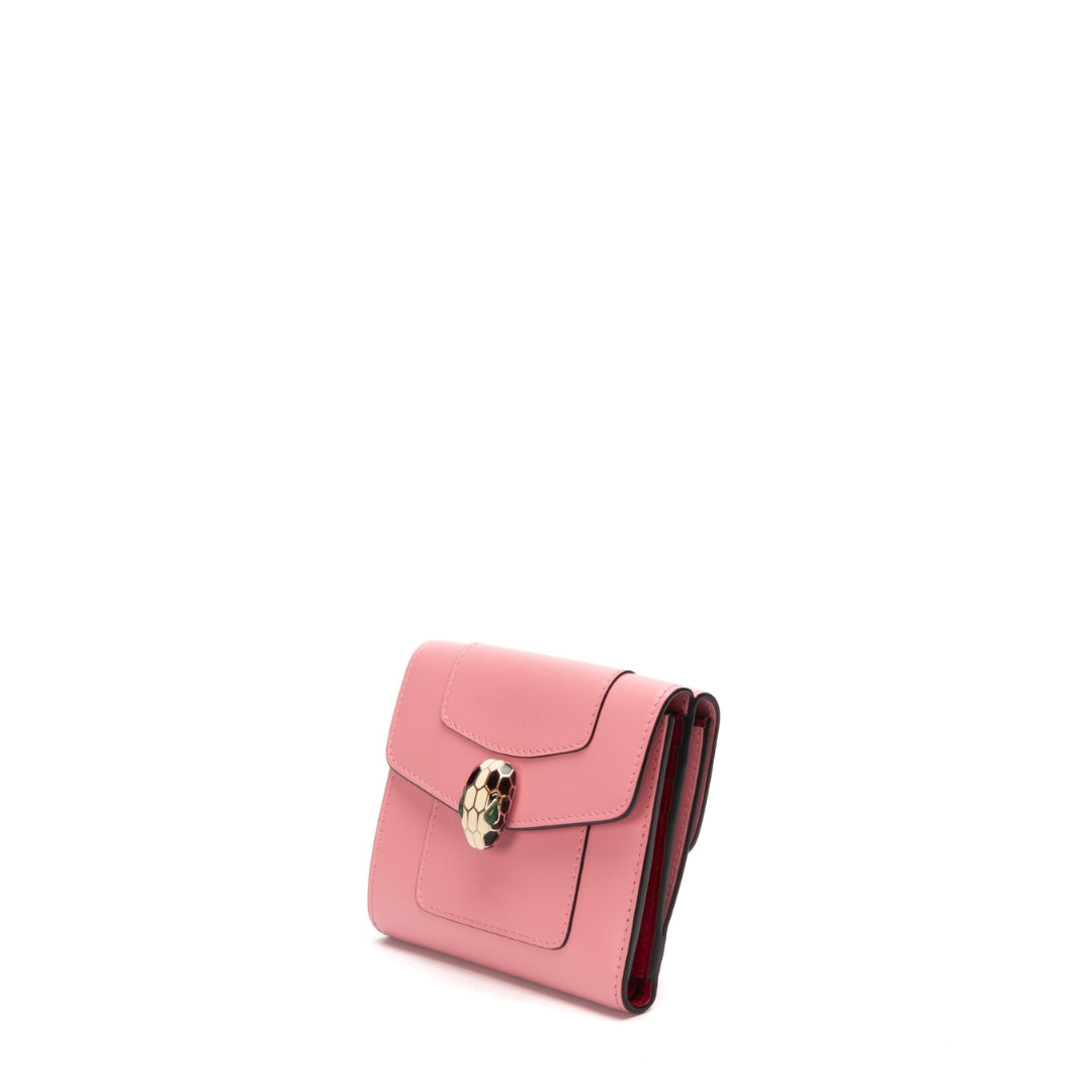 Bvlgari Serpenti Pink Forever Wallet