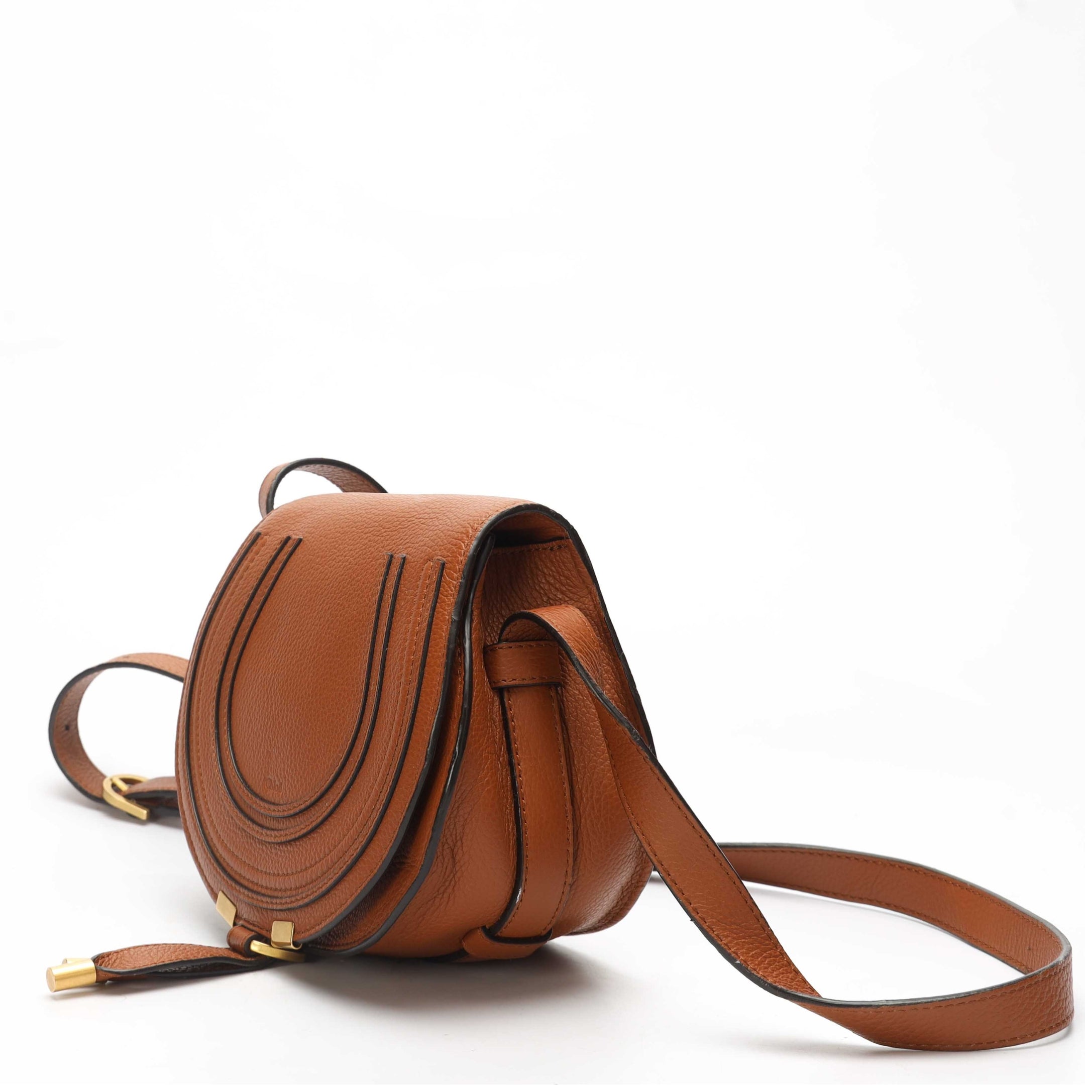 Brown Marcie Tan Small Crossbody Bag