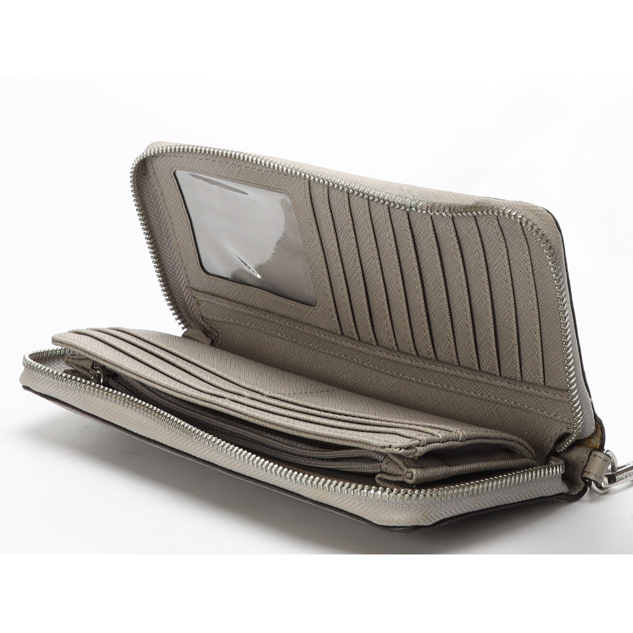 Michael Kors Grey Fulton Zippy Wallet