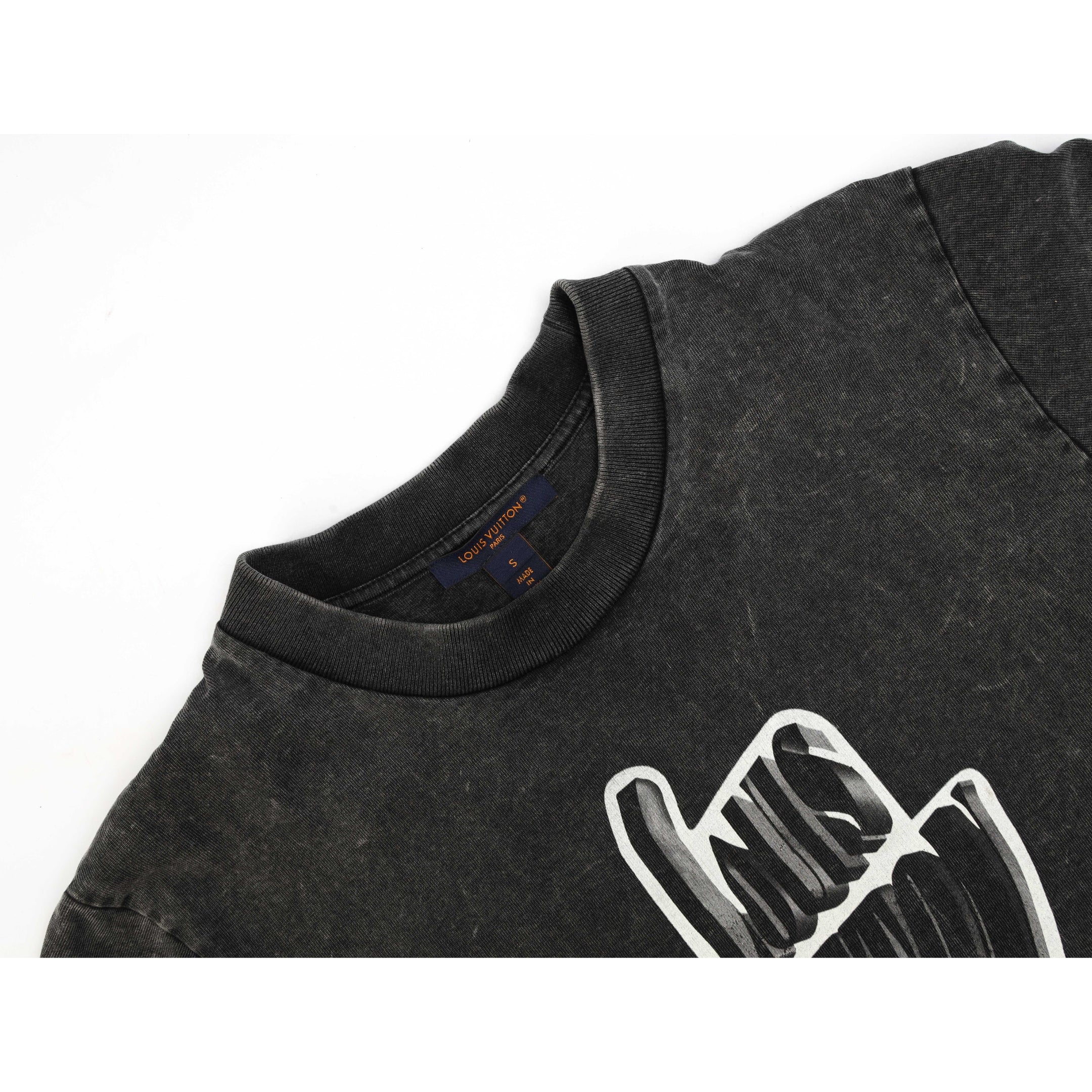 Louis Vuitton Black Print T-Shirt