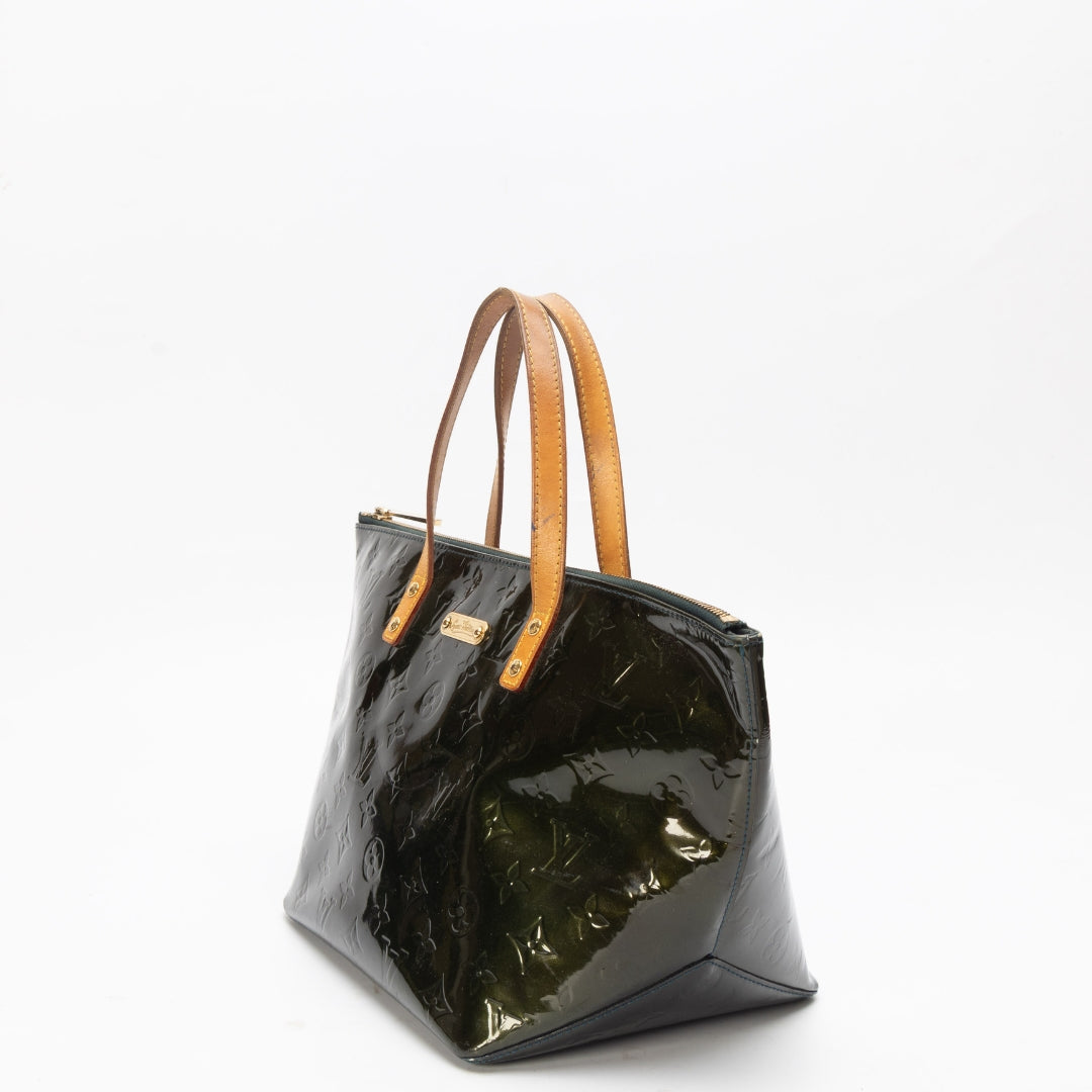 Louis Vuitton Green Nuit Monogram Vernis Bellevue Bag