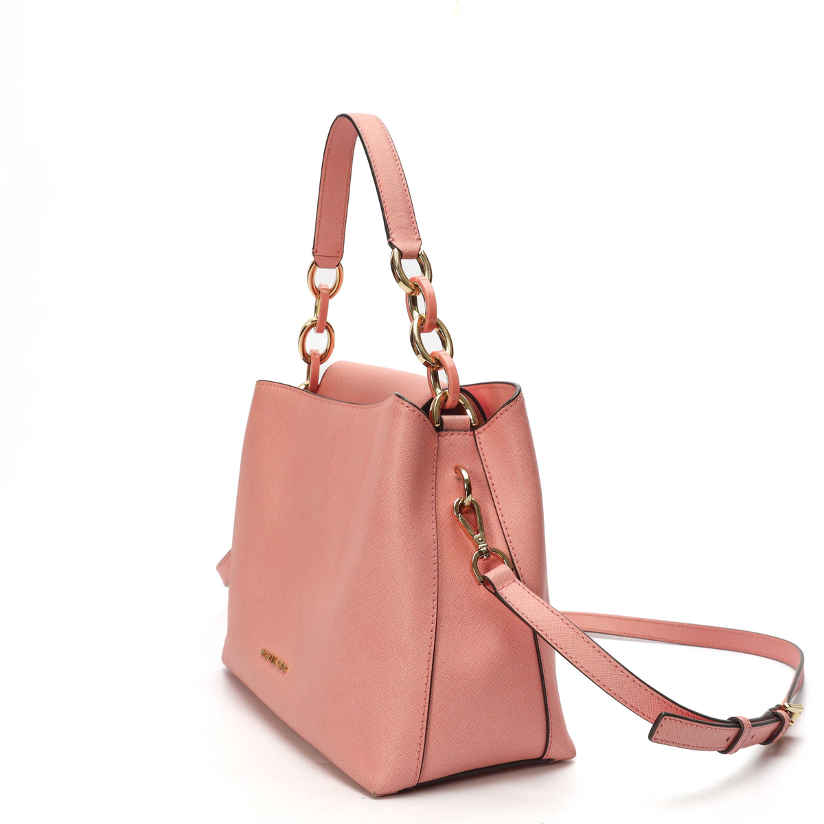 Michael Kors Portia Cement Pink Shoulder Bag