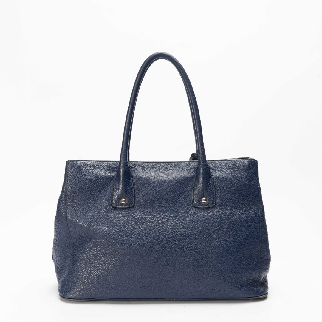 Furla Blue Linda Tote