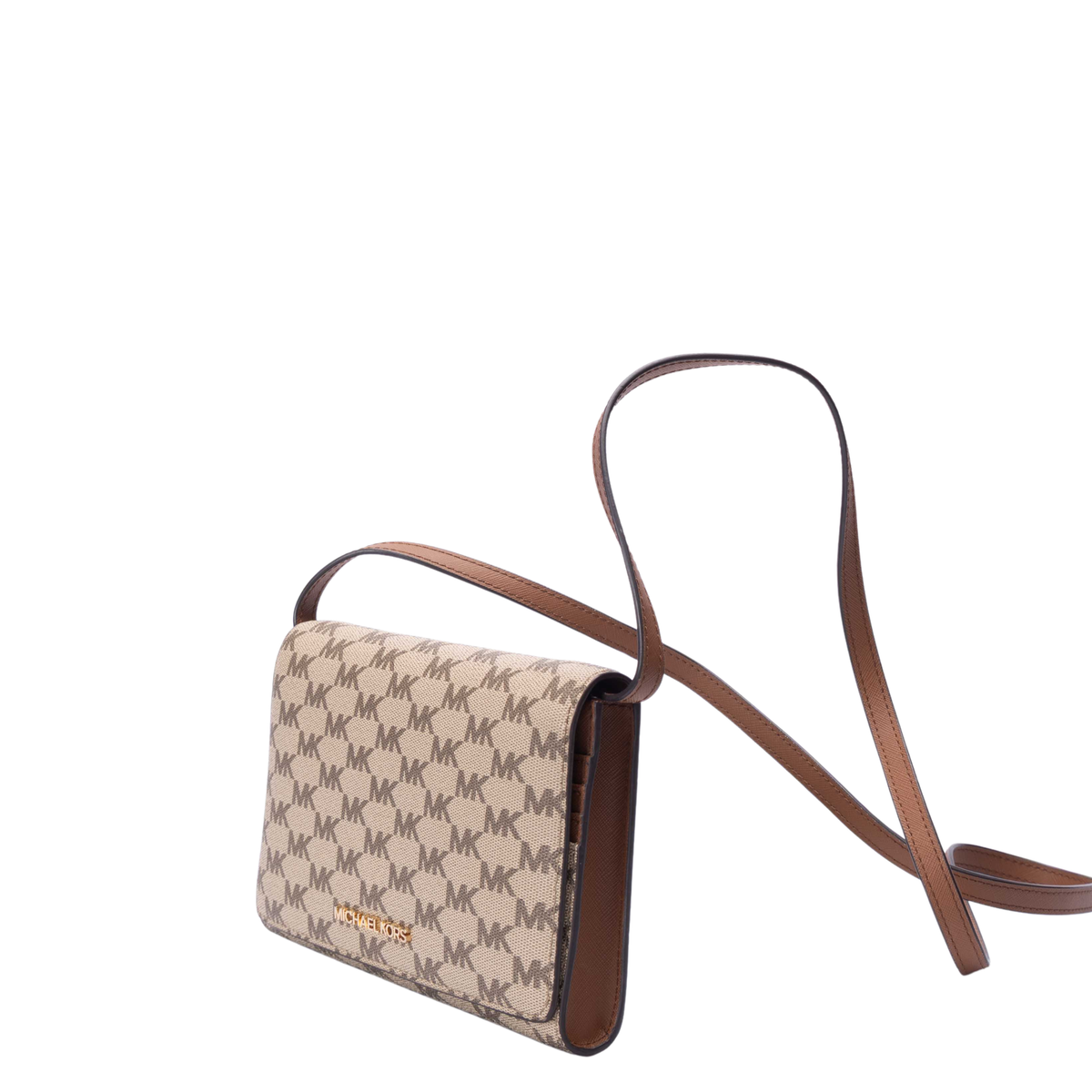 Michael Kors Signature Logo Convertible Crossbody Bag