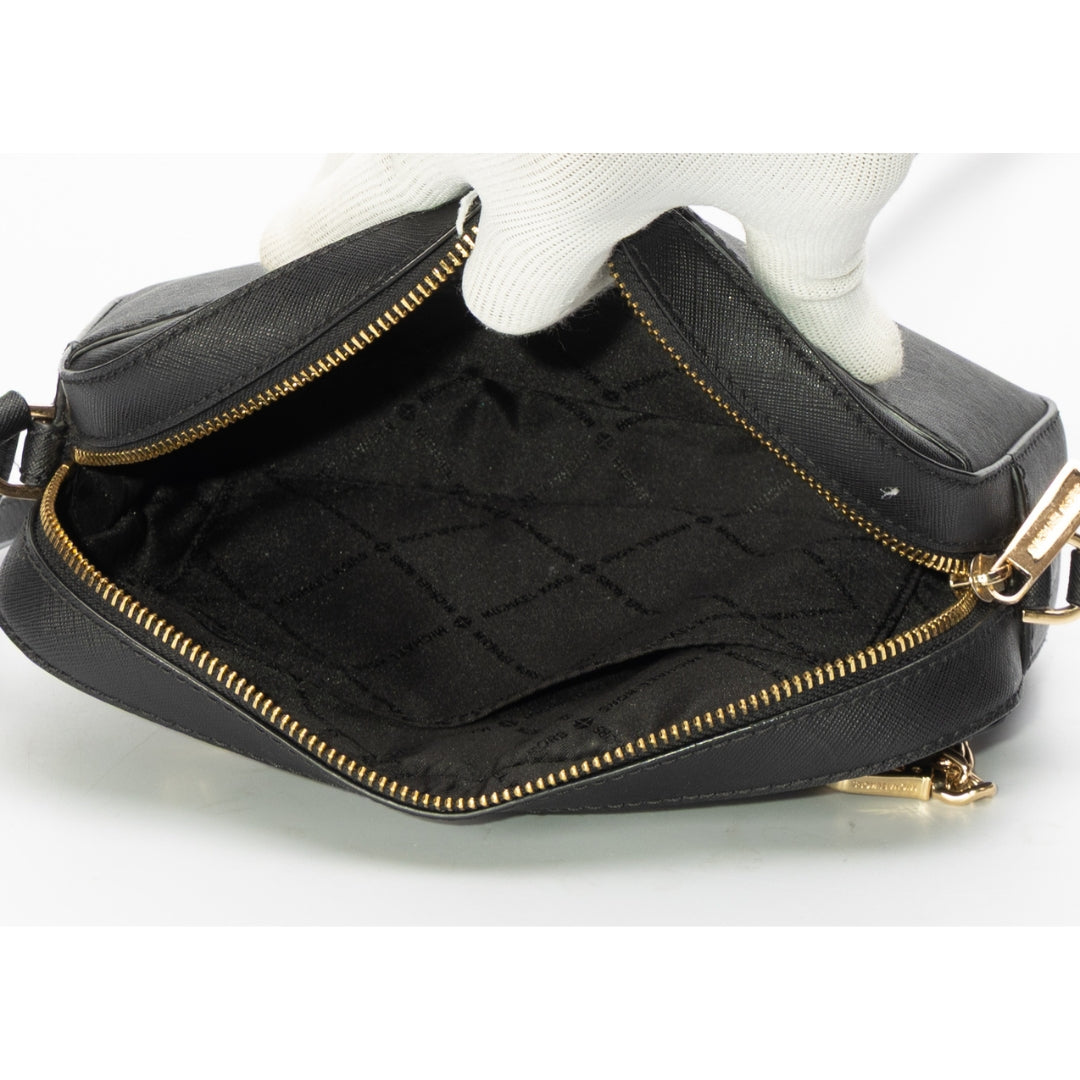 Michael Kors Saffiano Black Crossbody Bag