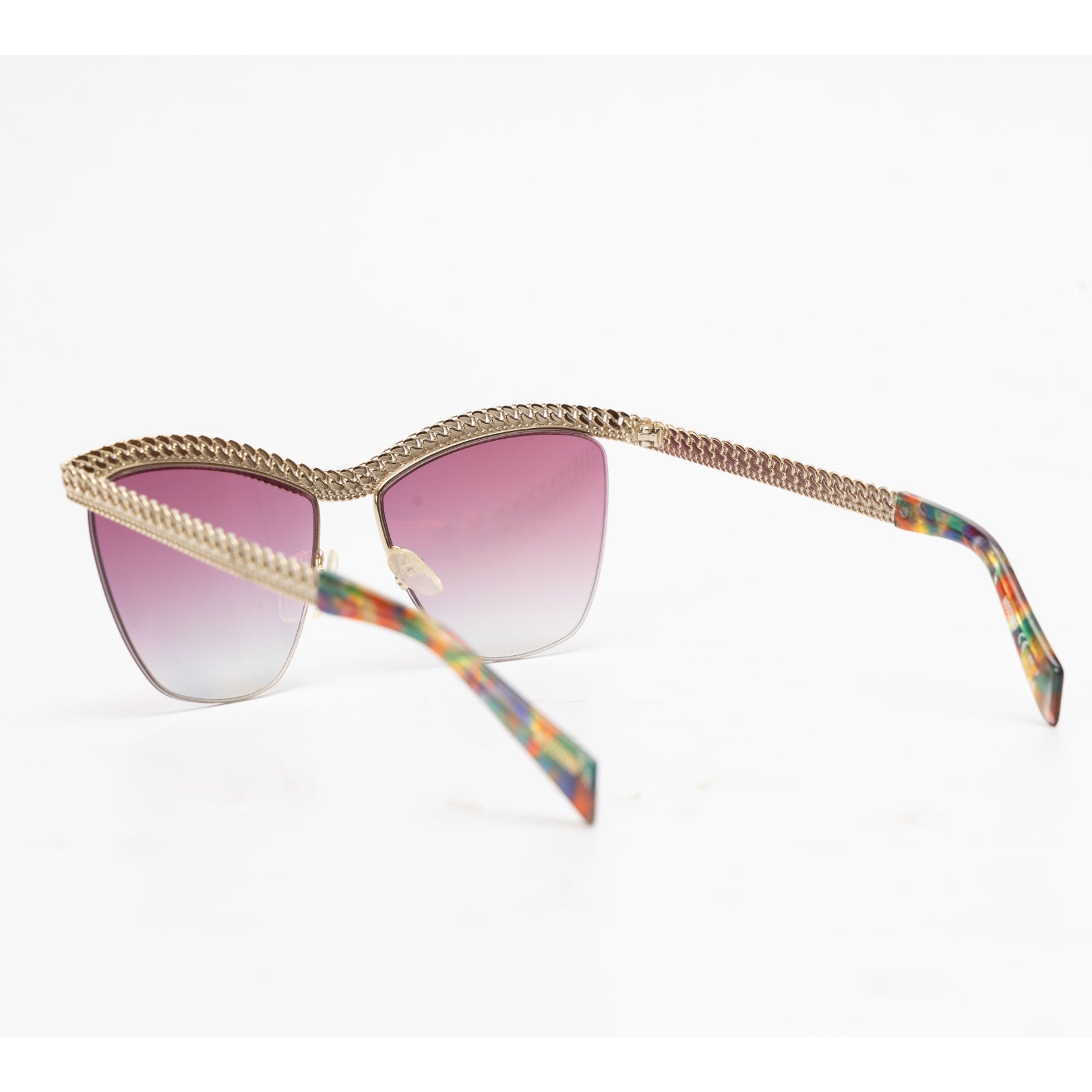 Moschino Pink Gradient Sunglasses