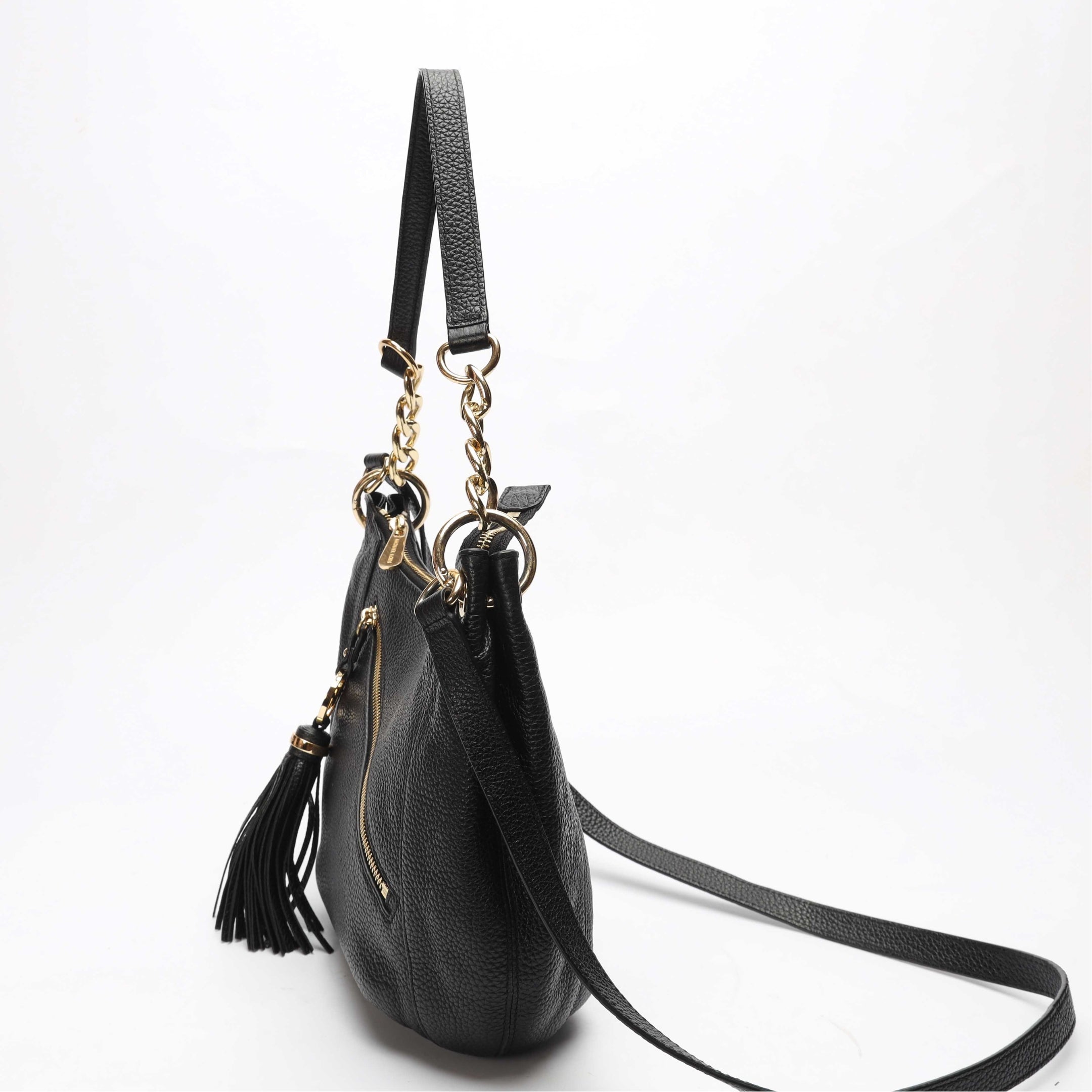 Michael Kors Convertible Black Hobo Bag