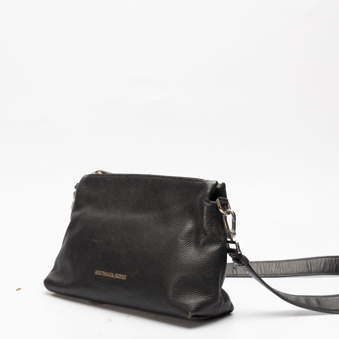 Michael Kors Black Signature Crossbody Bag