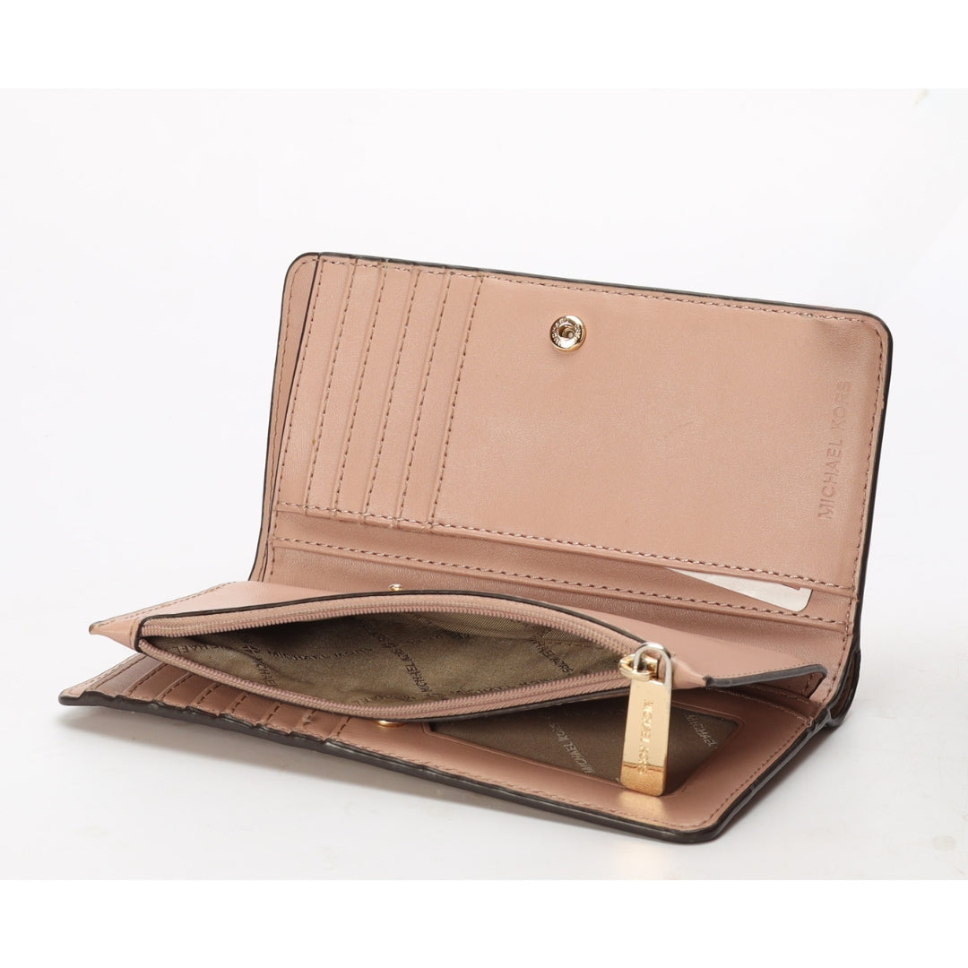 Michael Kors Pink Logo Continental Wallet