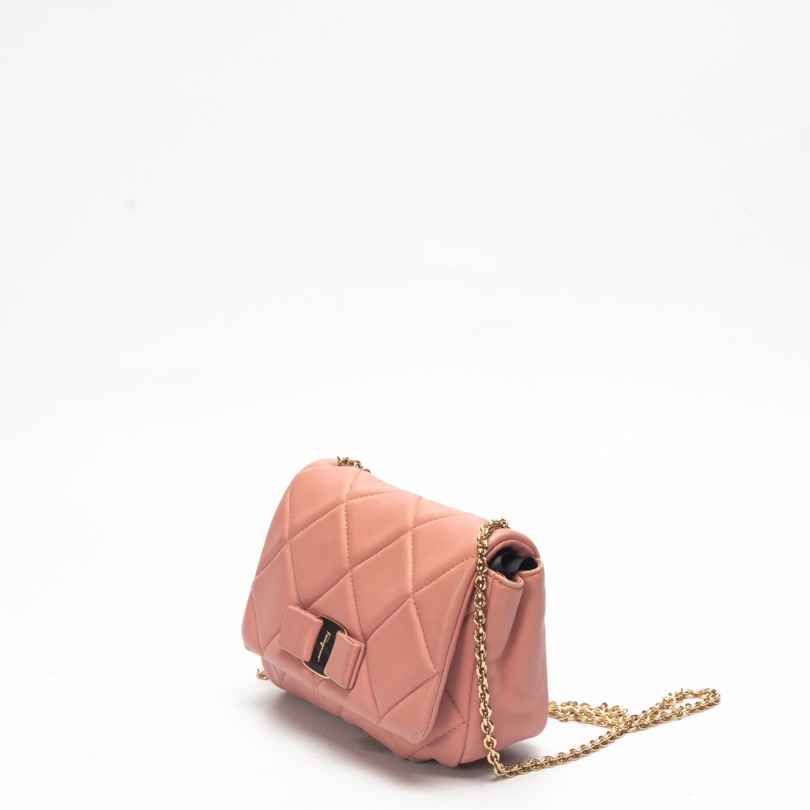 Salvatore Ferragamo Vara Pink Crossbody Bag