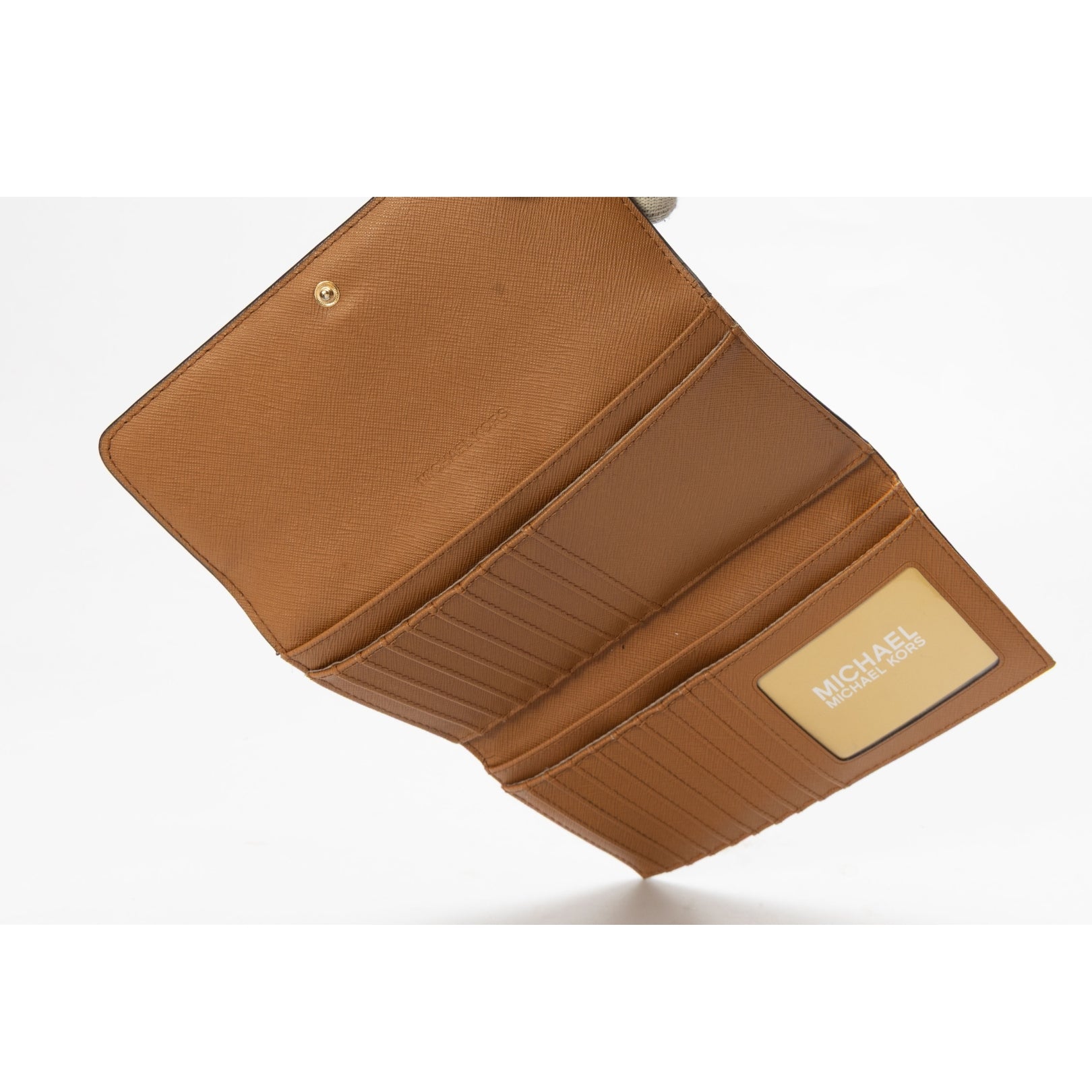 Michael Kors Brown Jet Set Logo Wallet