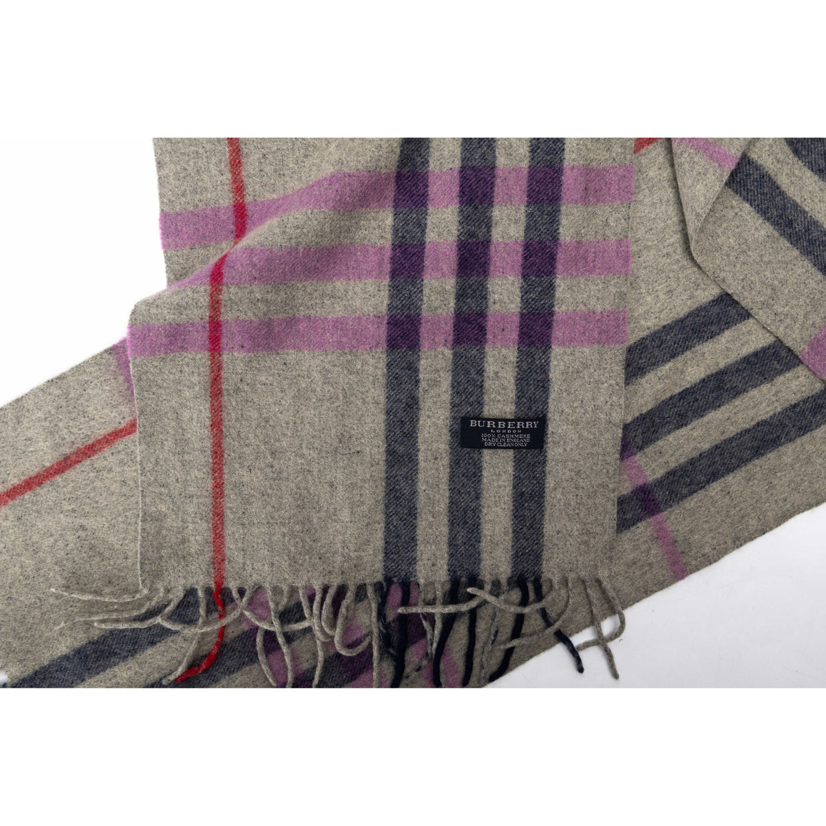 Burberry Classic Check Cashmere Scarf