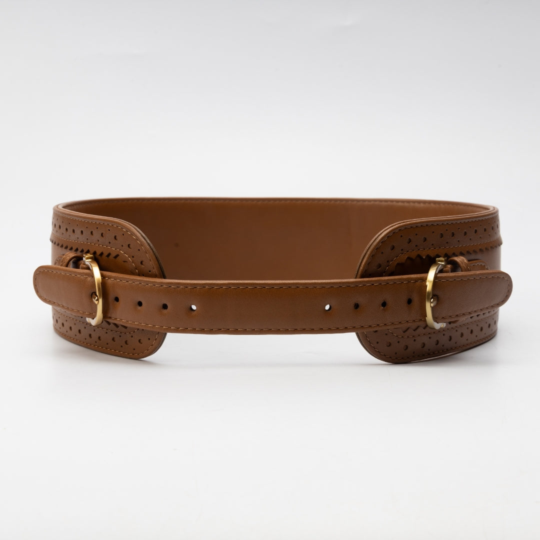 Sabyasachi Royal Bengal Tiger Brown Wide Belt