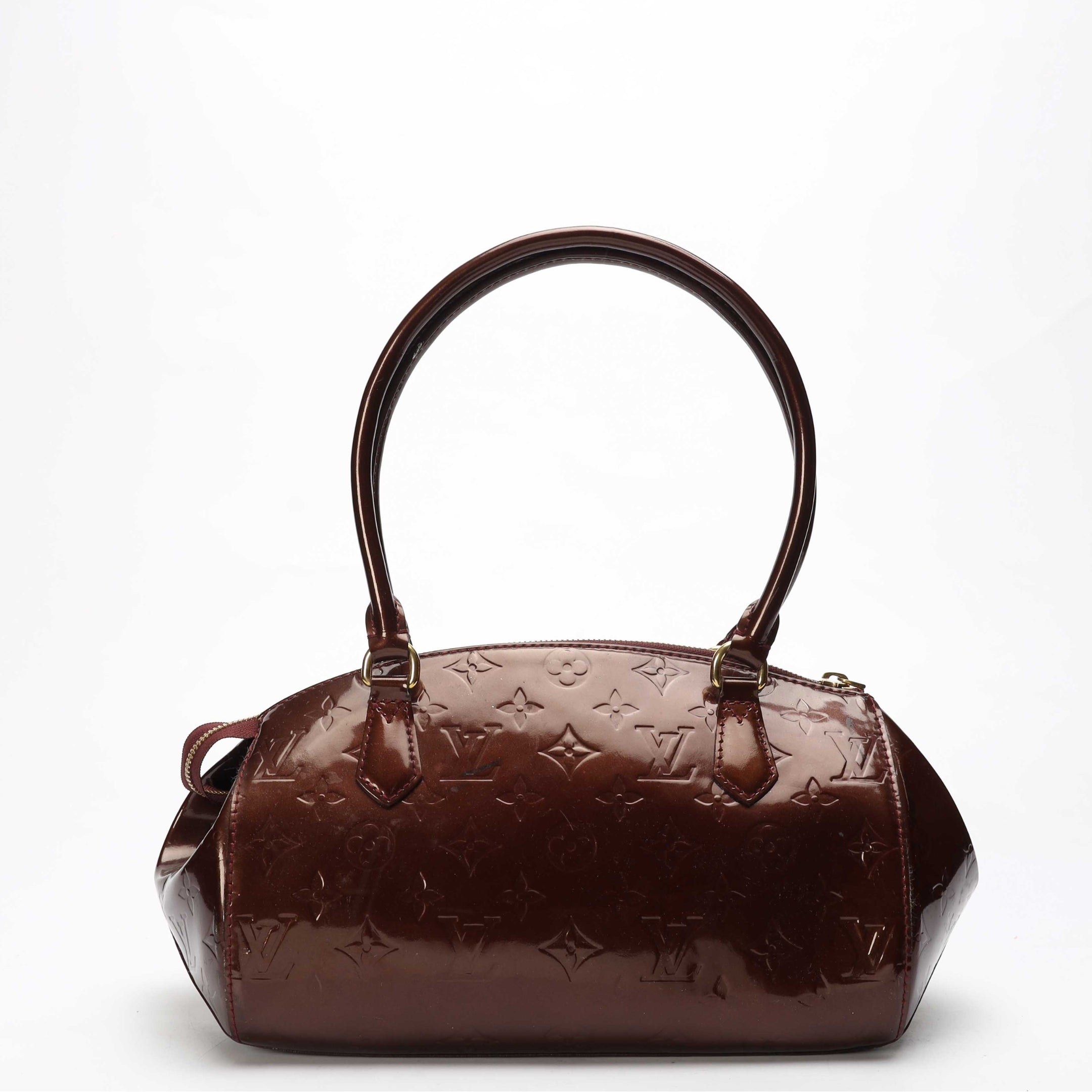 Louis Vuitton Rouge Monogram Vernis Sherwood PM Bag