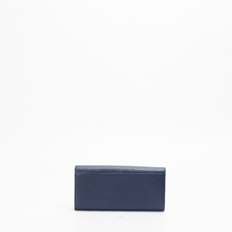 Furla Blue Babylon Bifold Wallet