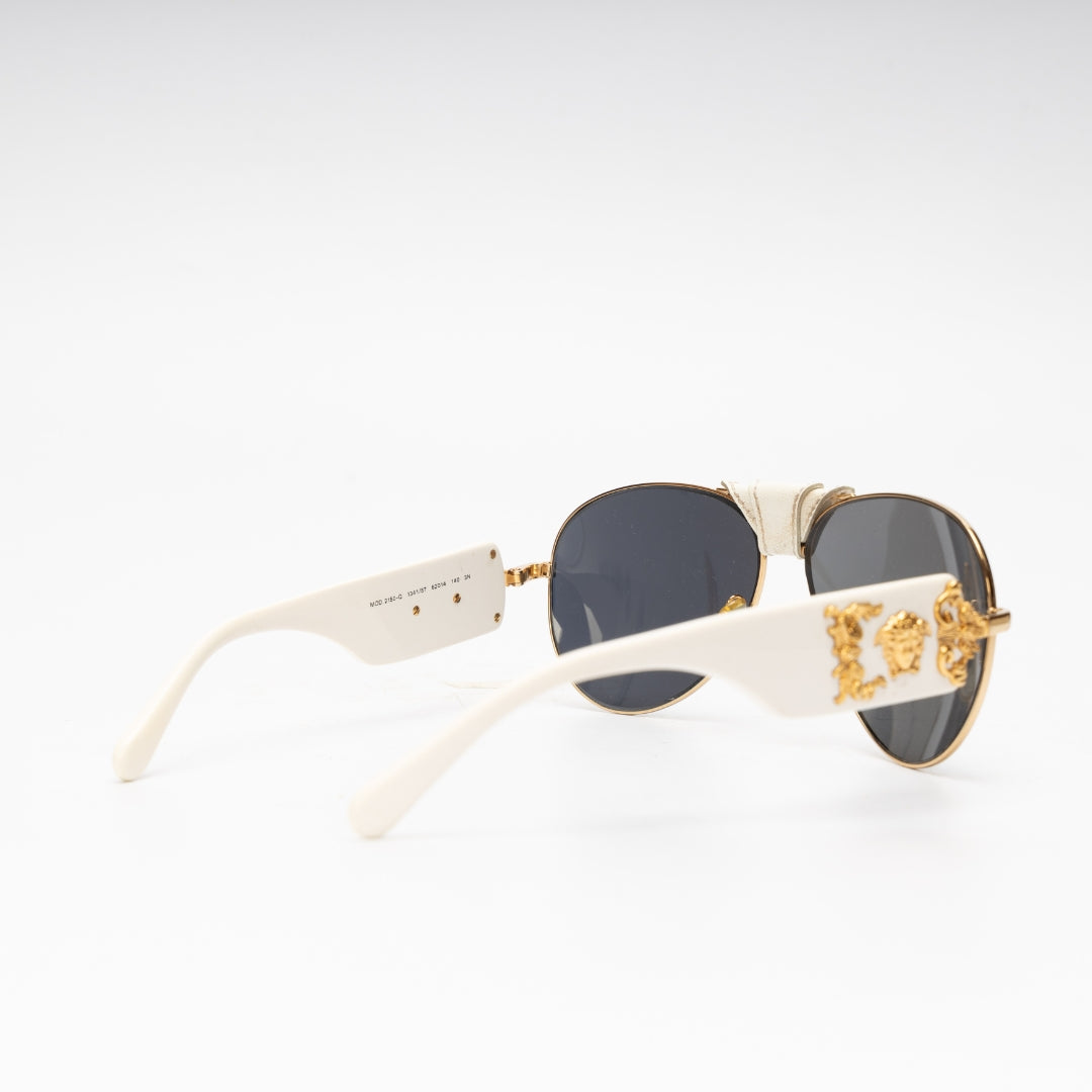 Versace Medusa Logo Pilot Sunglasses