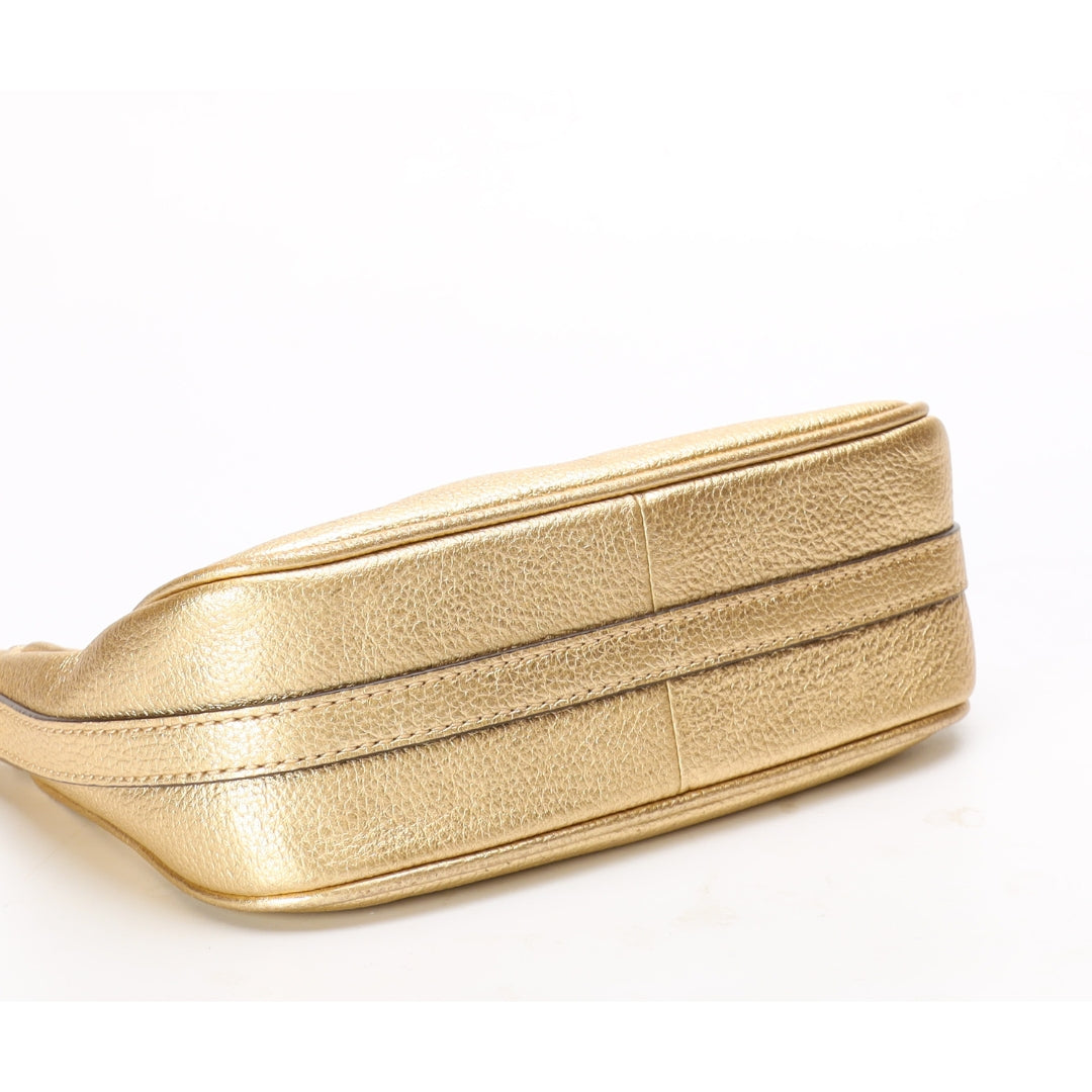 Michael Kors Cora XS Metallic Shoulder Bag