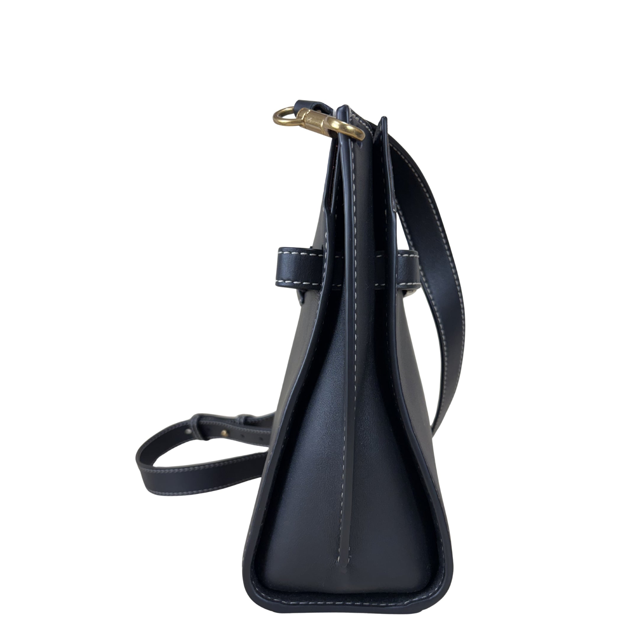 Tory Burch Lee Radziwill Navy Crossbody Bag