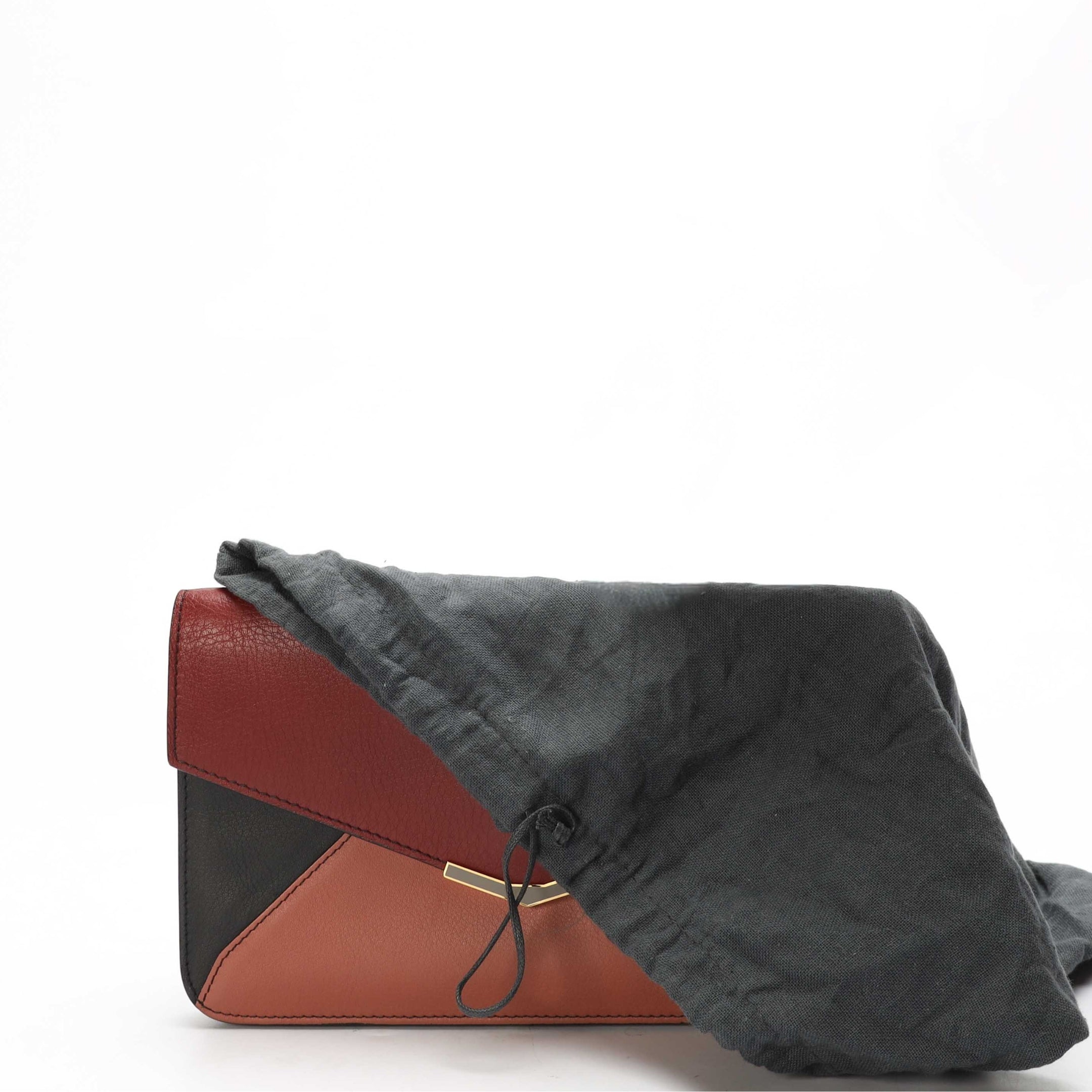 Fendi Multicolor 2Jours Envelope Clutch