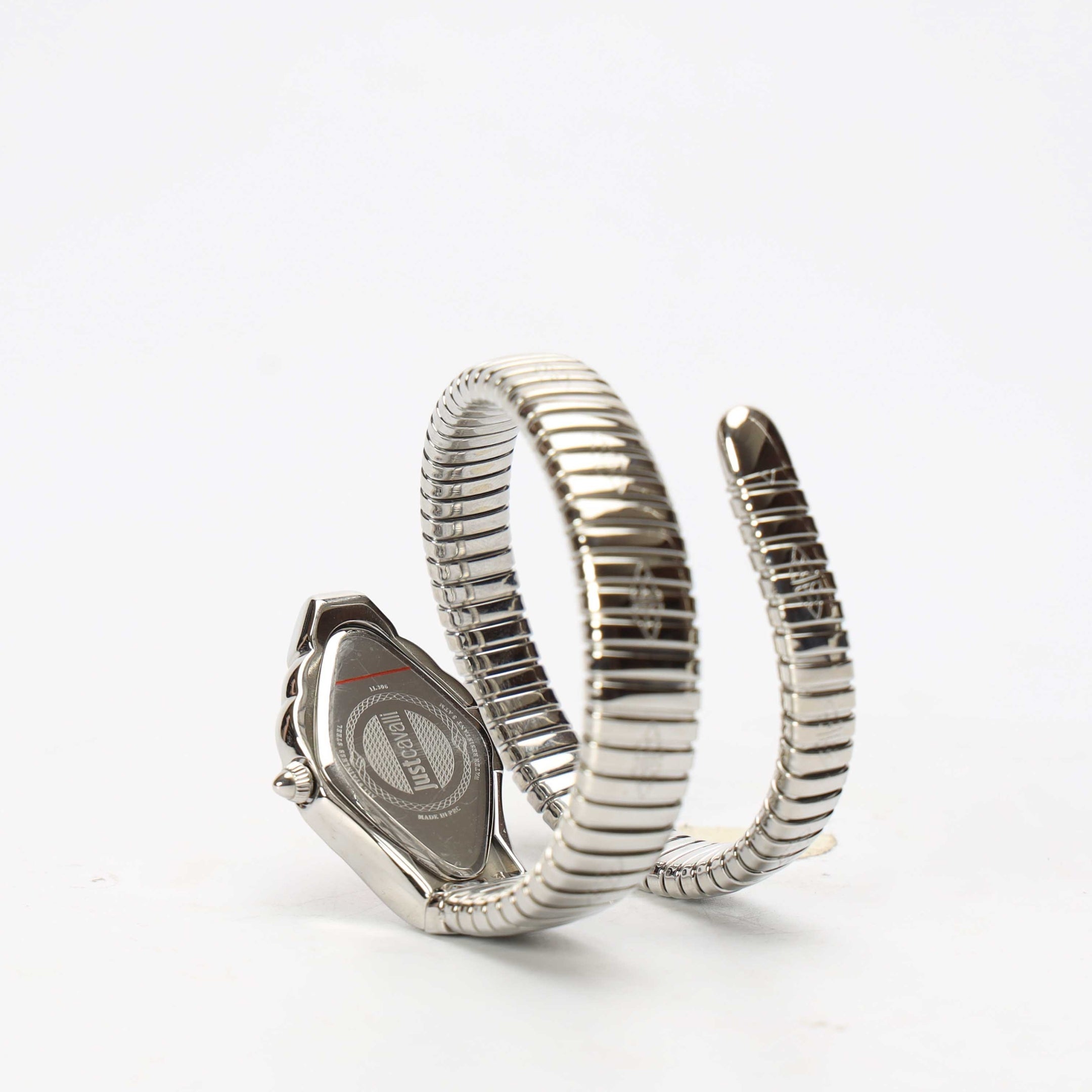Just Cavalli Silver Ferocious Analogue Watch