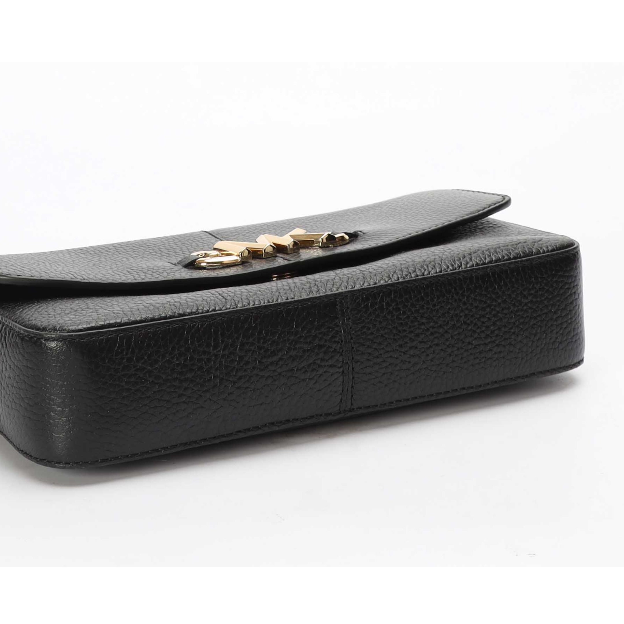 Michael Kors Izzy Black Chain Clutch