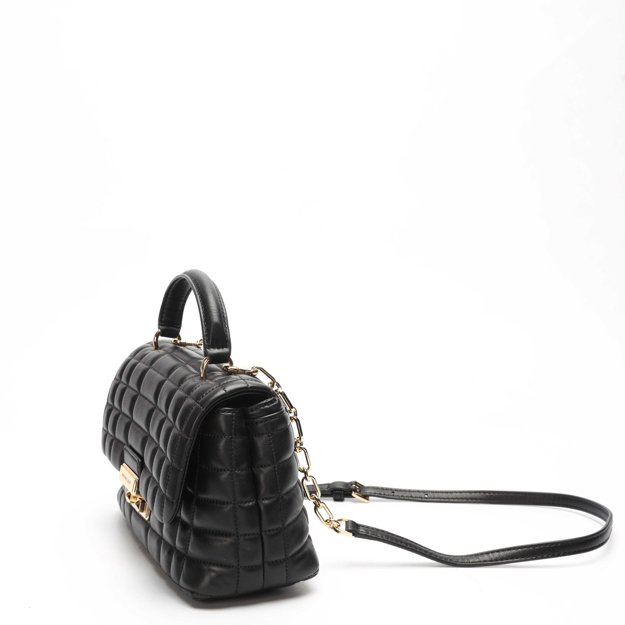 Michael Kors Black Tribeca Satchel Crossbody Bag