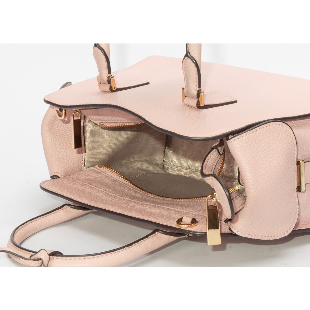 Michael Kors Pink Leather Gia Satchel