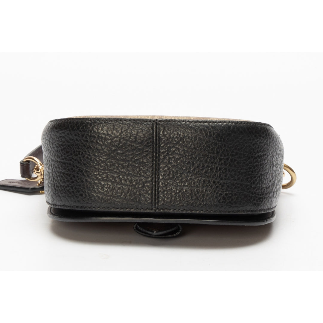 Coach Kleo 17 Signature Canvas Shoulder Bag
