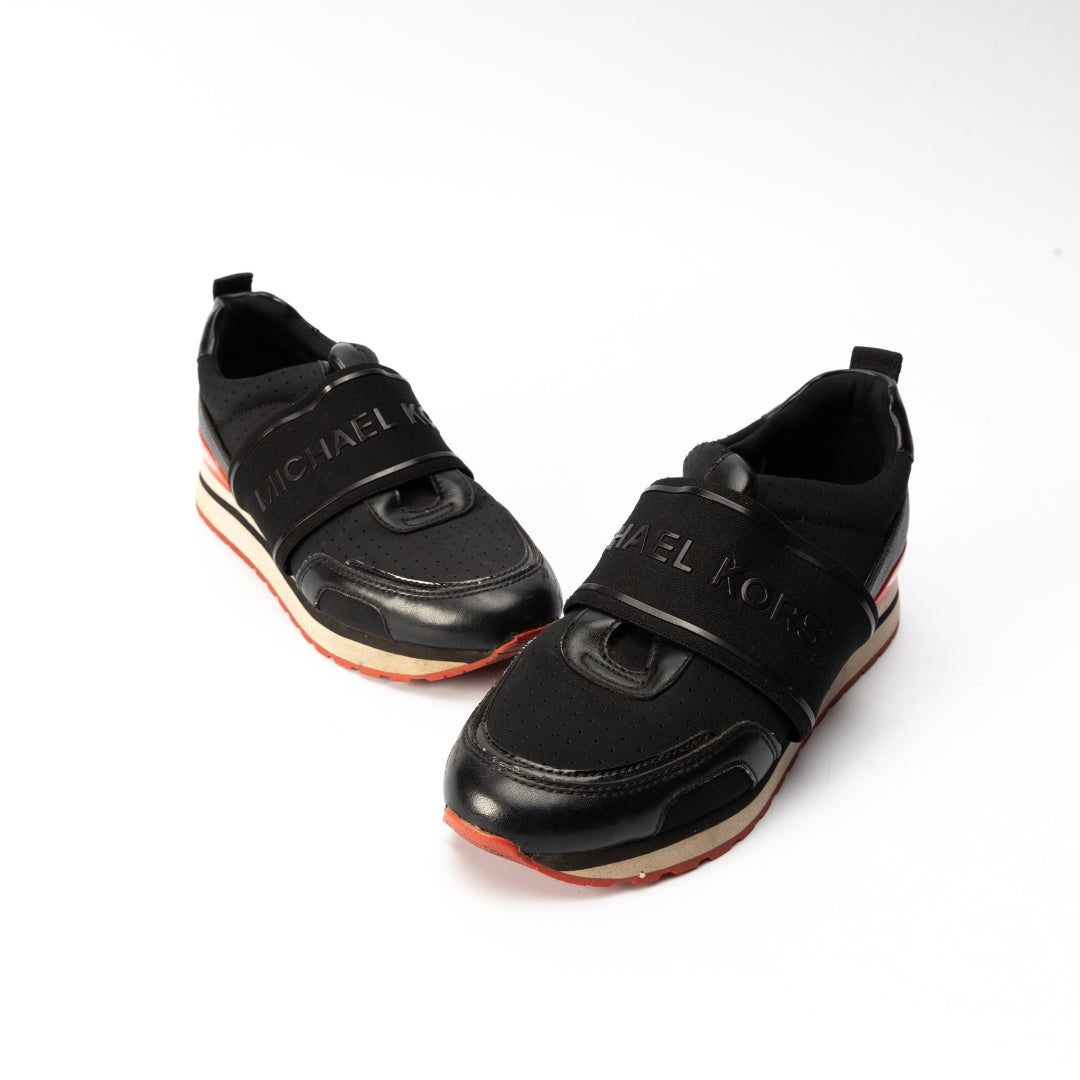 Michael Kors Teddi Black Sneakers