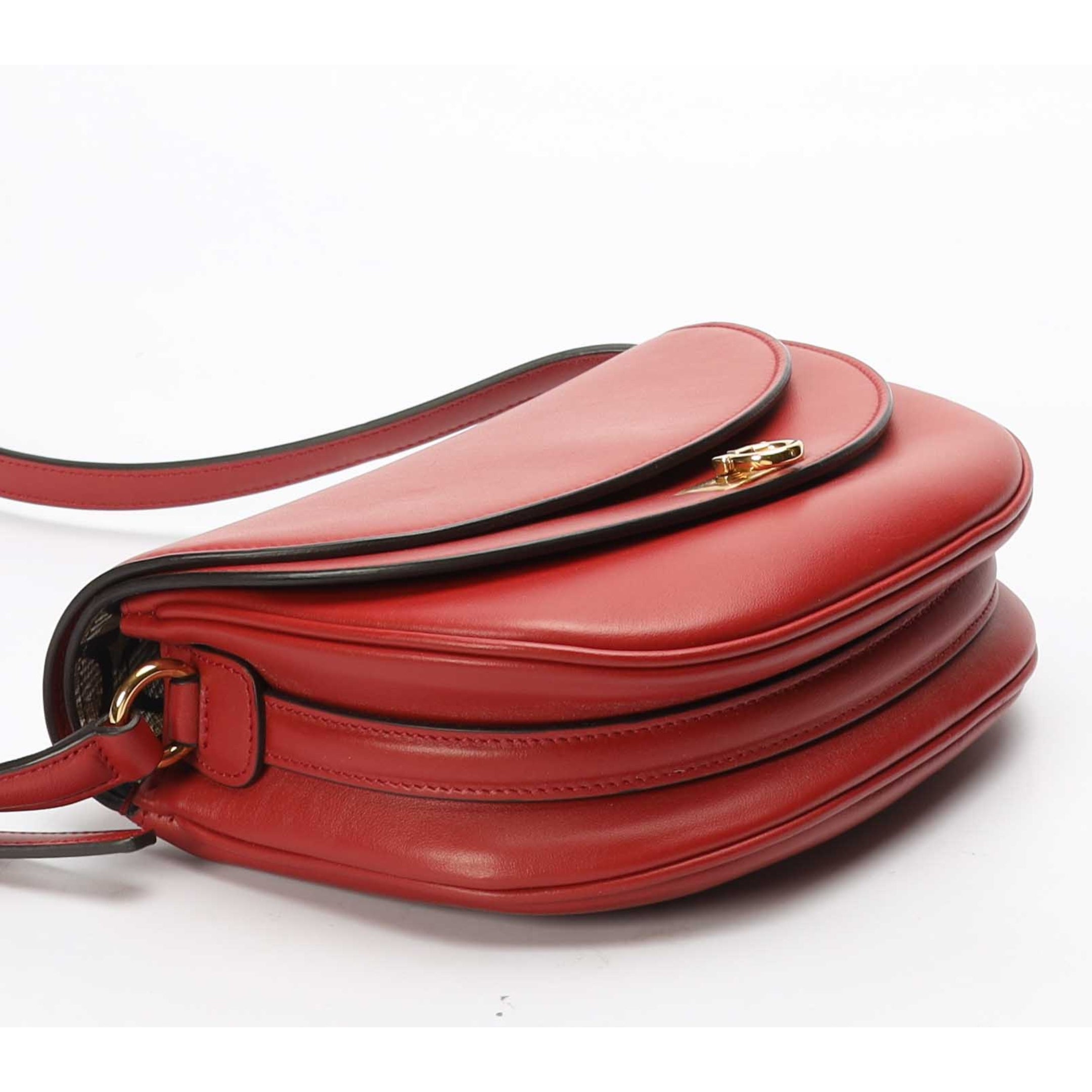 Salvatore Ferragamo Red Gancini Crossbody Bag