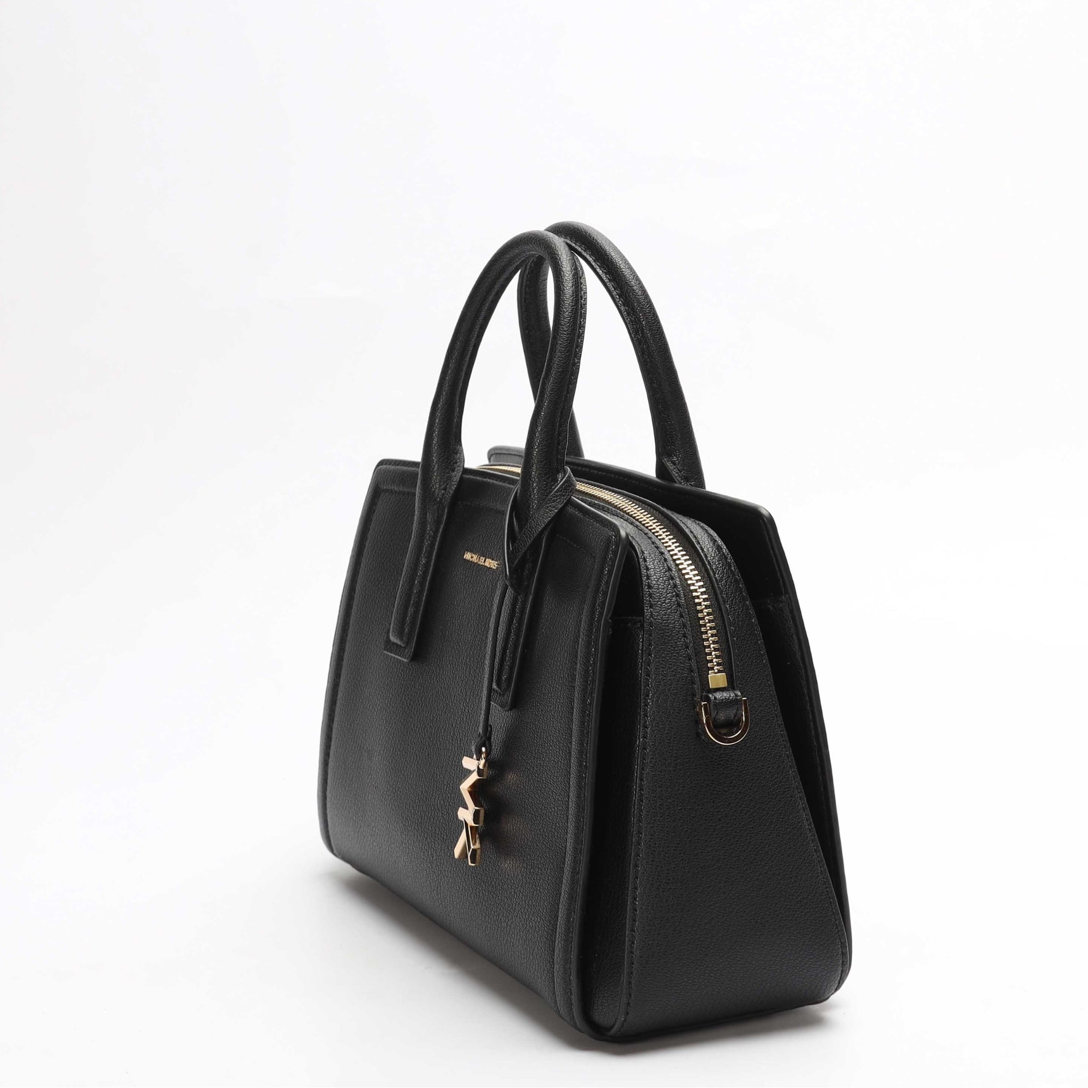 Michael Kors Laila Small Black Satchel