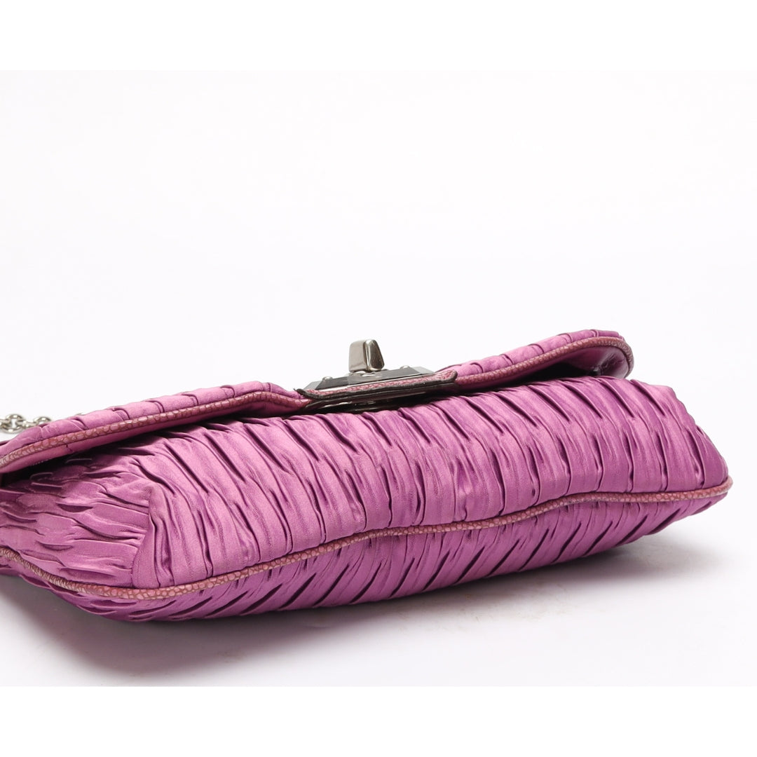Coach Madison Pink Pleated Crossbody Bag
